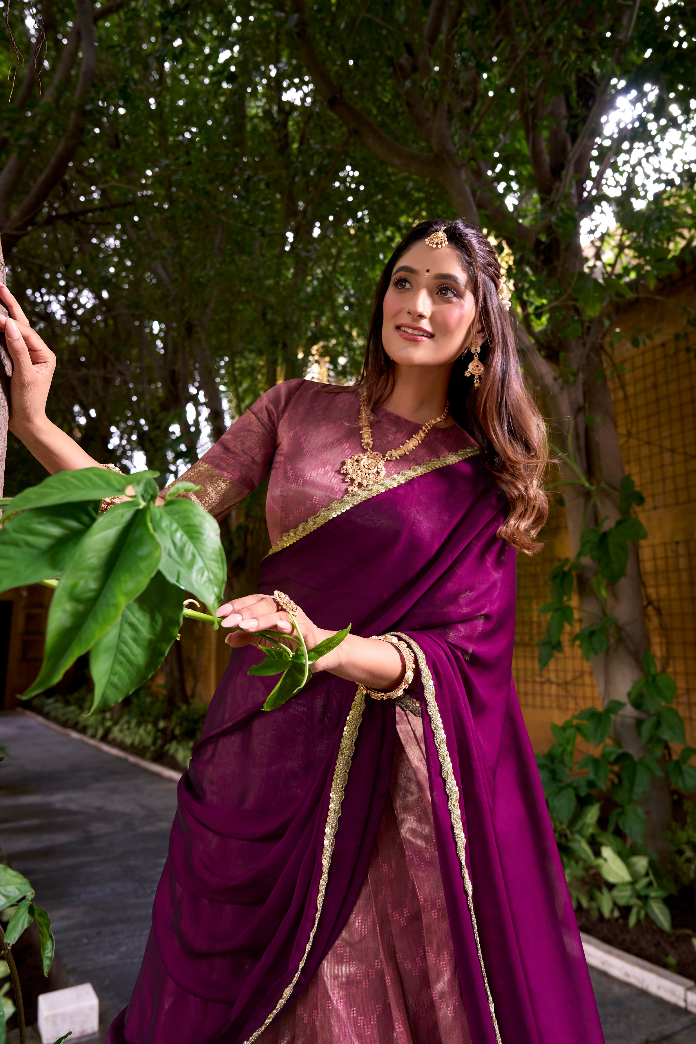 Dupion Silk Lehenga For Women