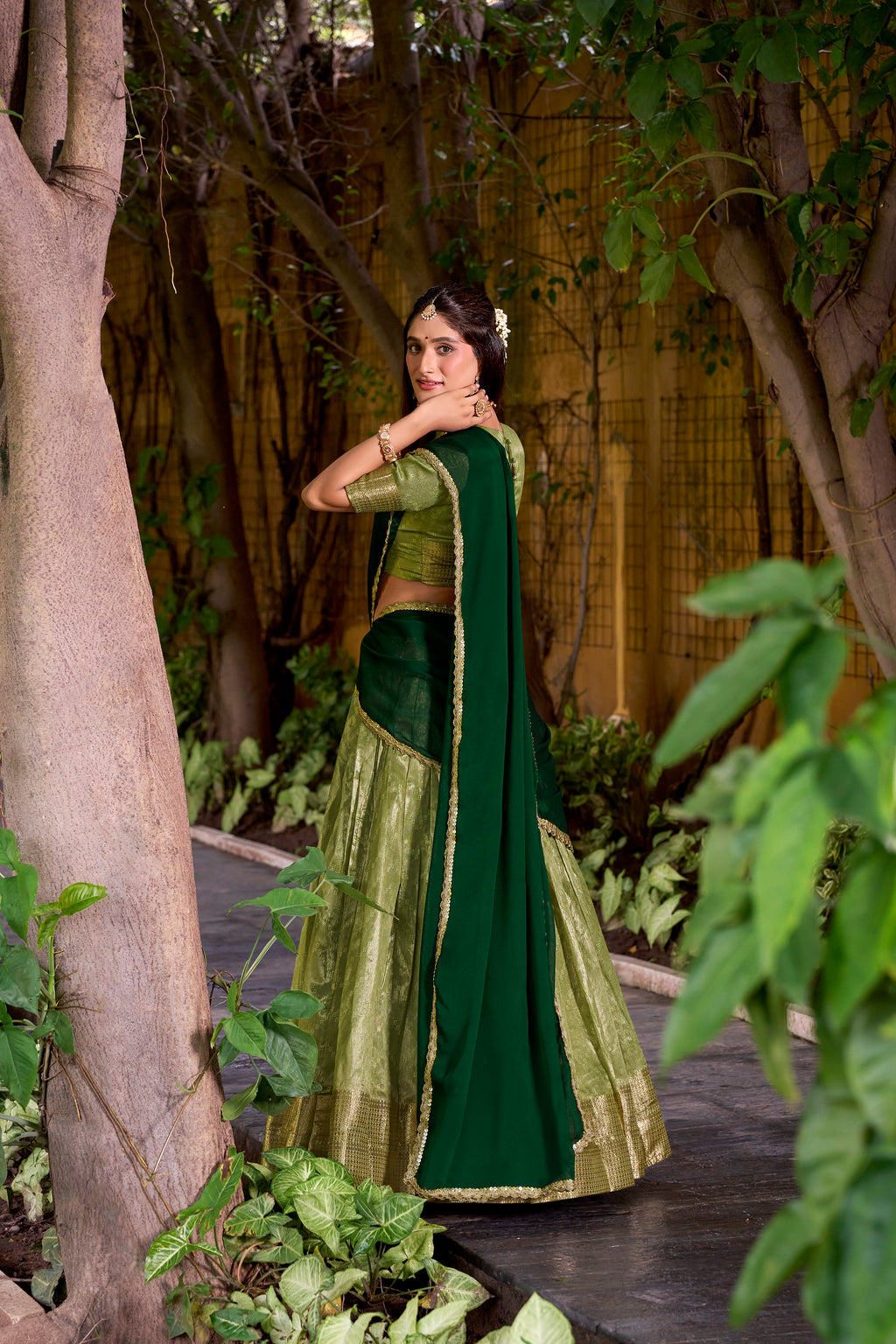 Dupion Silk Lehenga For Women