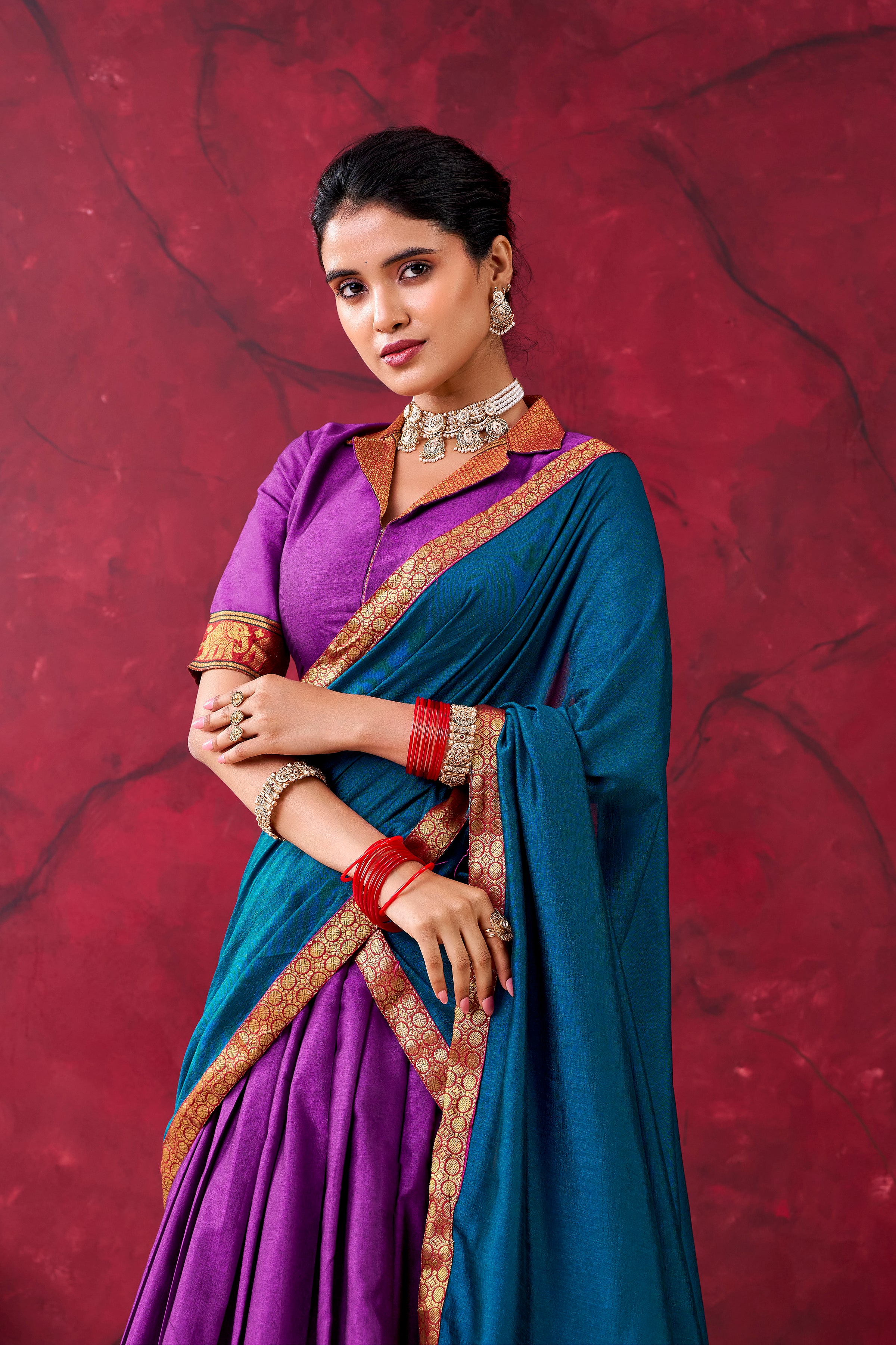 Narayan Pattu Zari Weaving Lehenga With Dupatta
