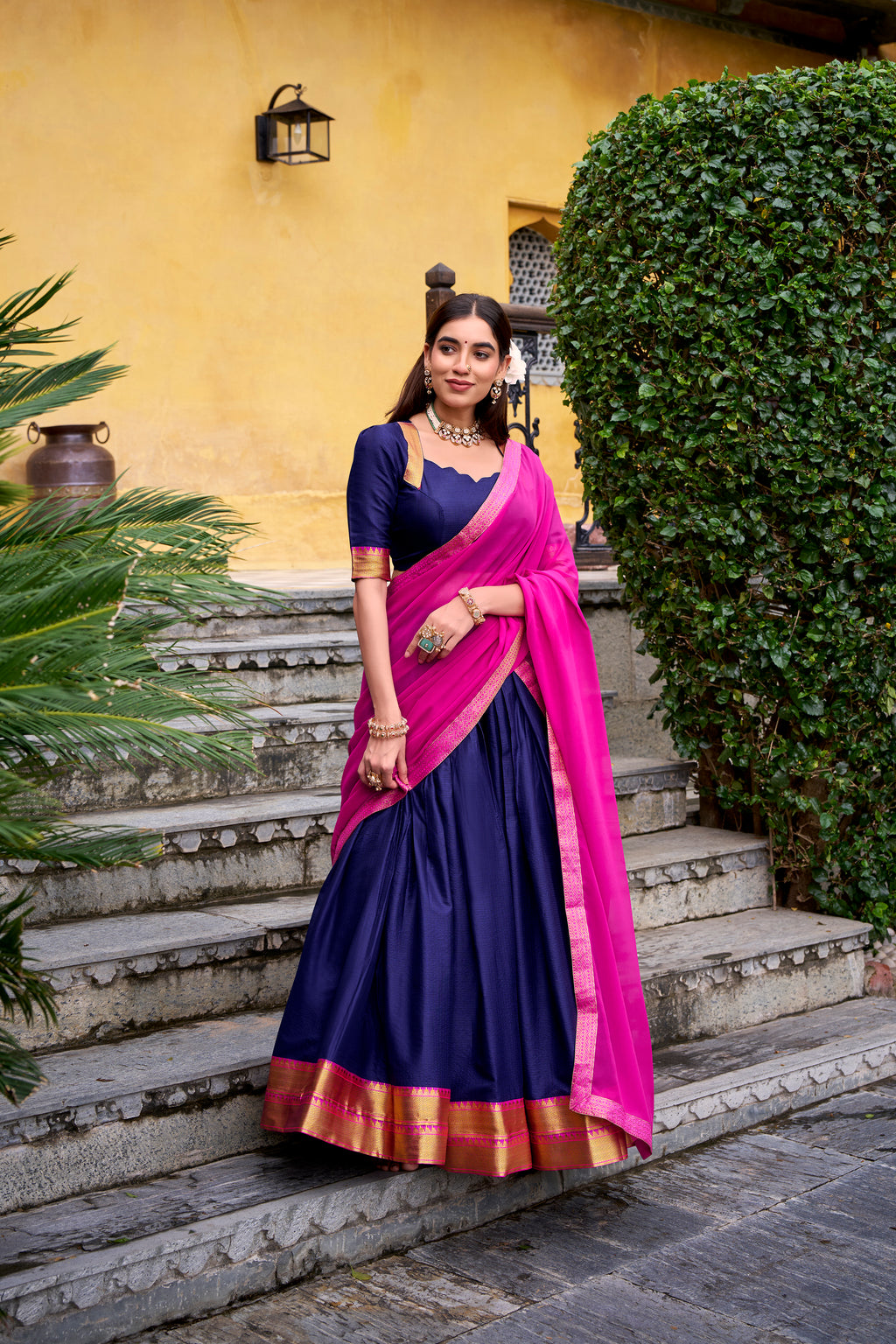 Poly Cotton Lehenga For Women
