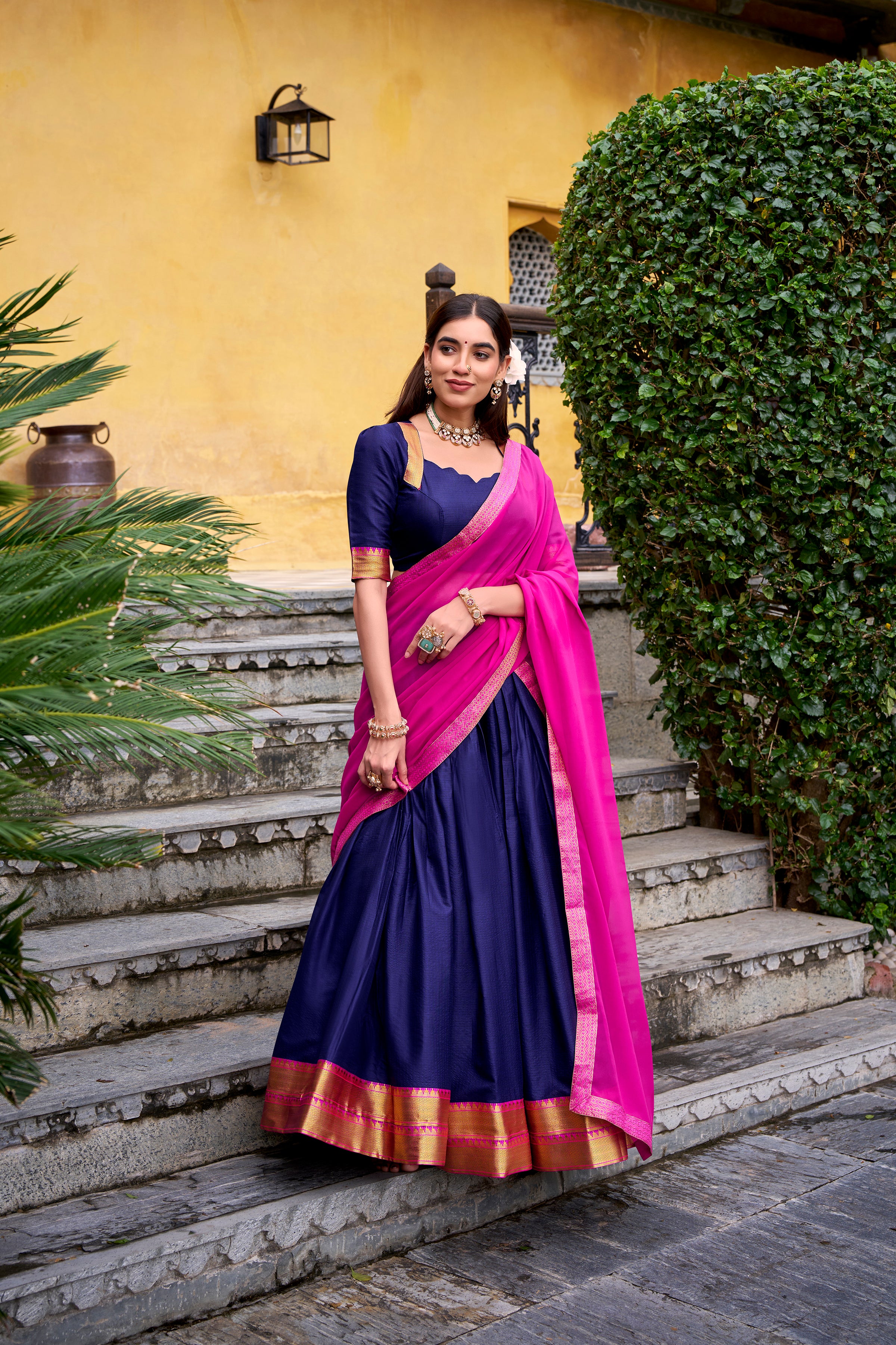 Poly Cotton Lehenga For Women