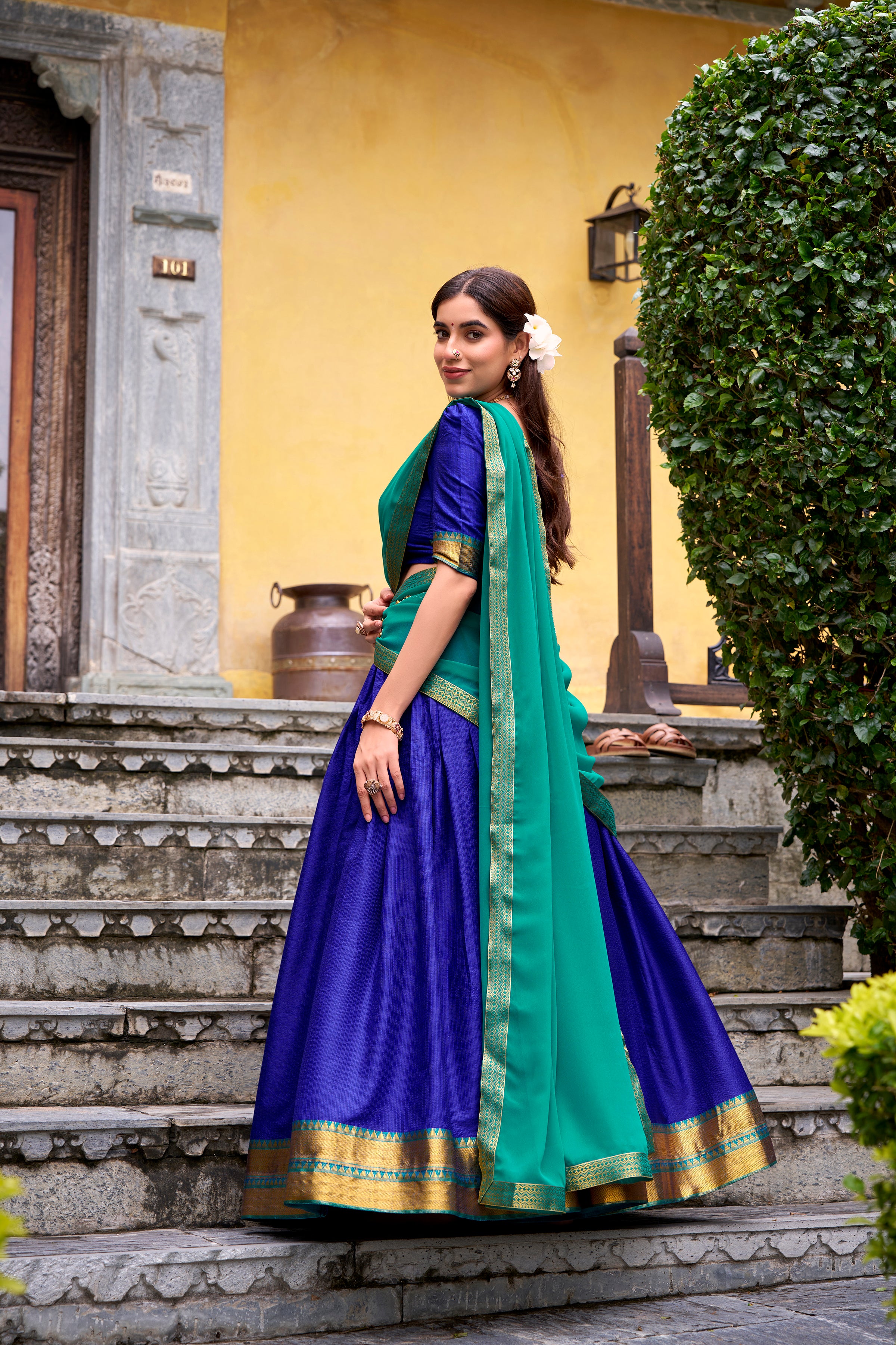 Poly Cotton Lehenga For Women