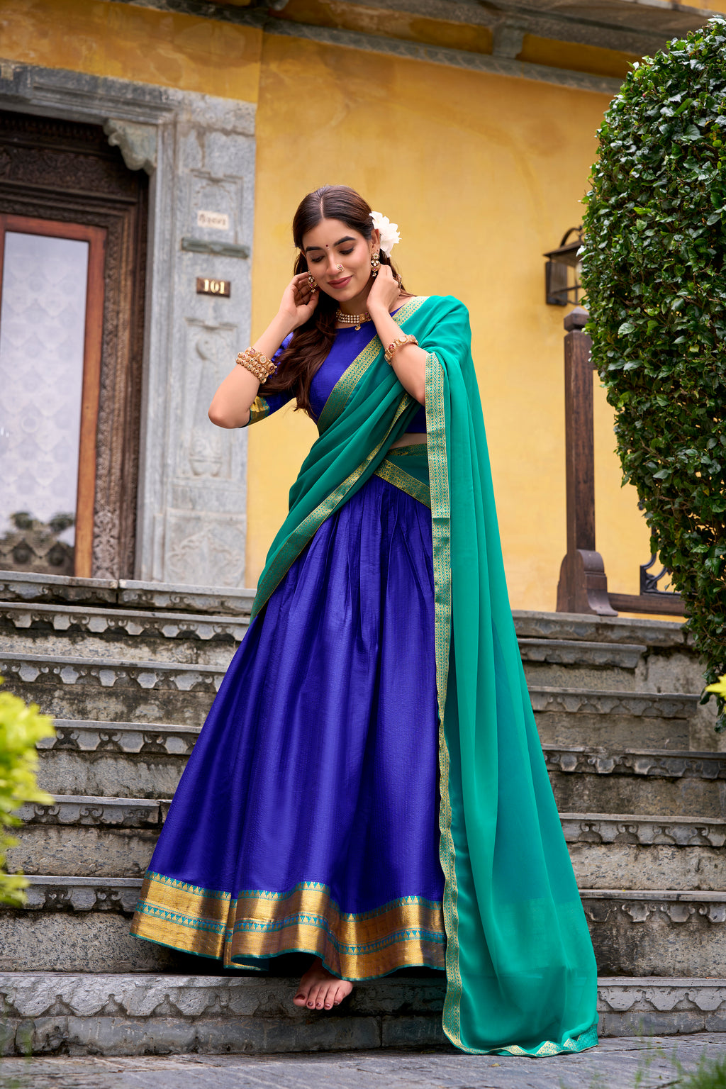Poly Cotton Lehenga For Women