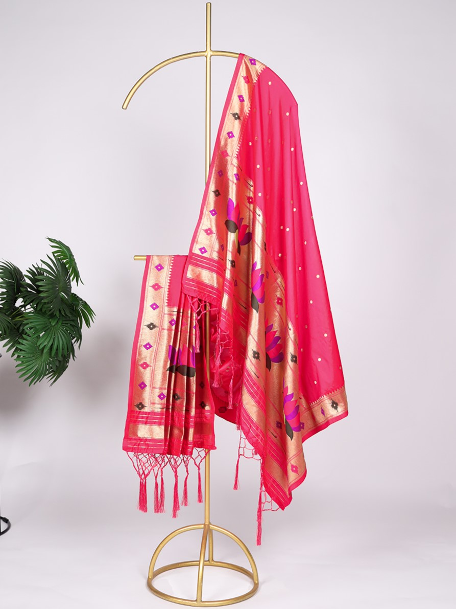 Paithani Zari Weaving Dupatta