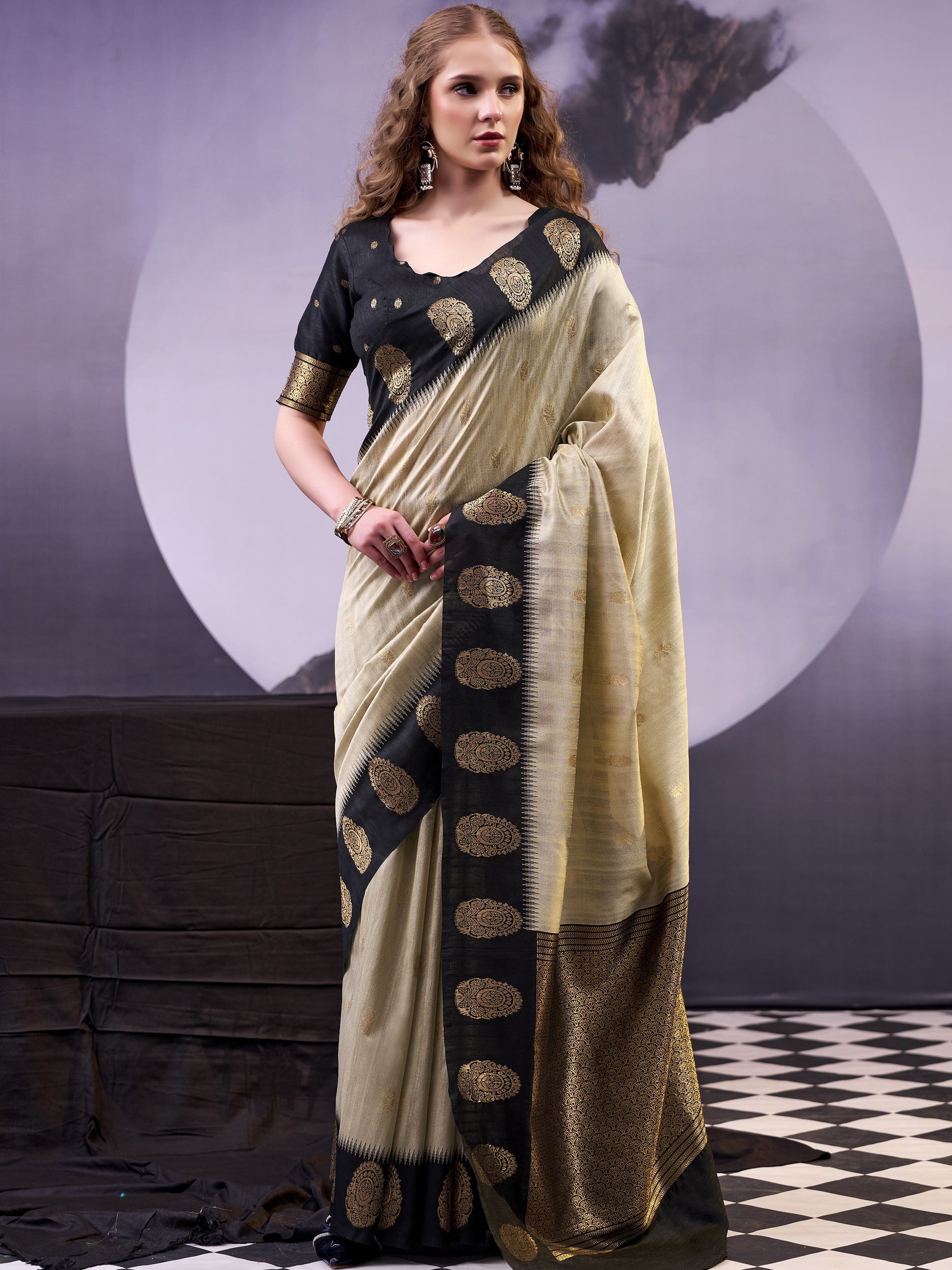 Cotton Zari Weaving Saree