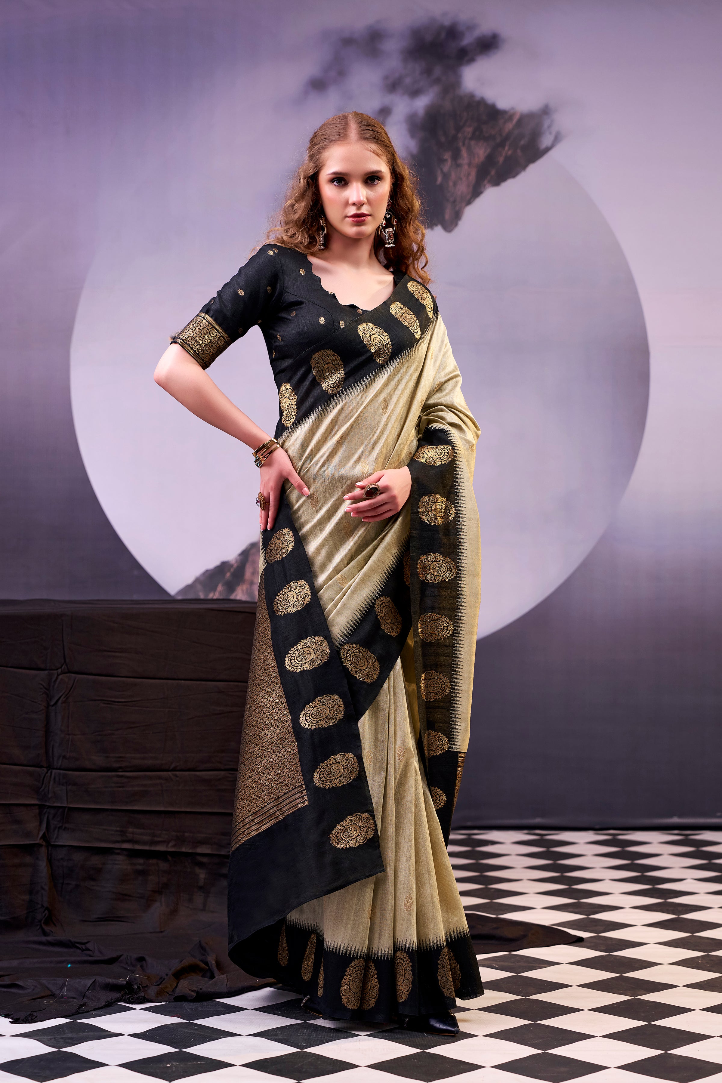 Cotton Zari Weaving Saree