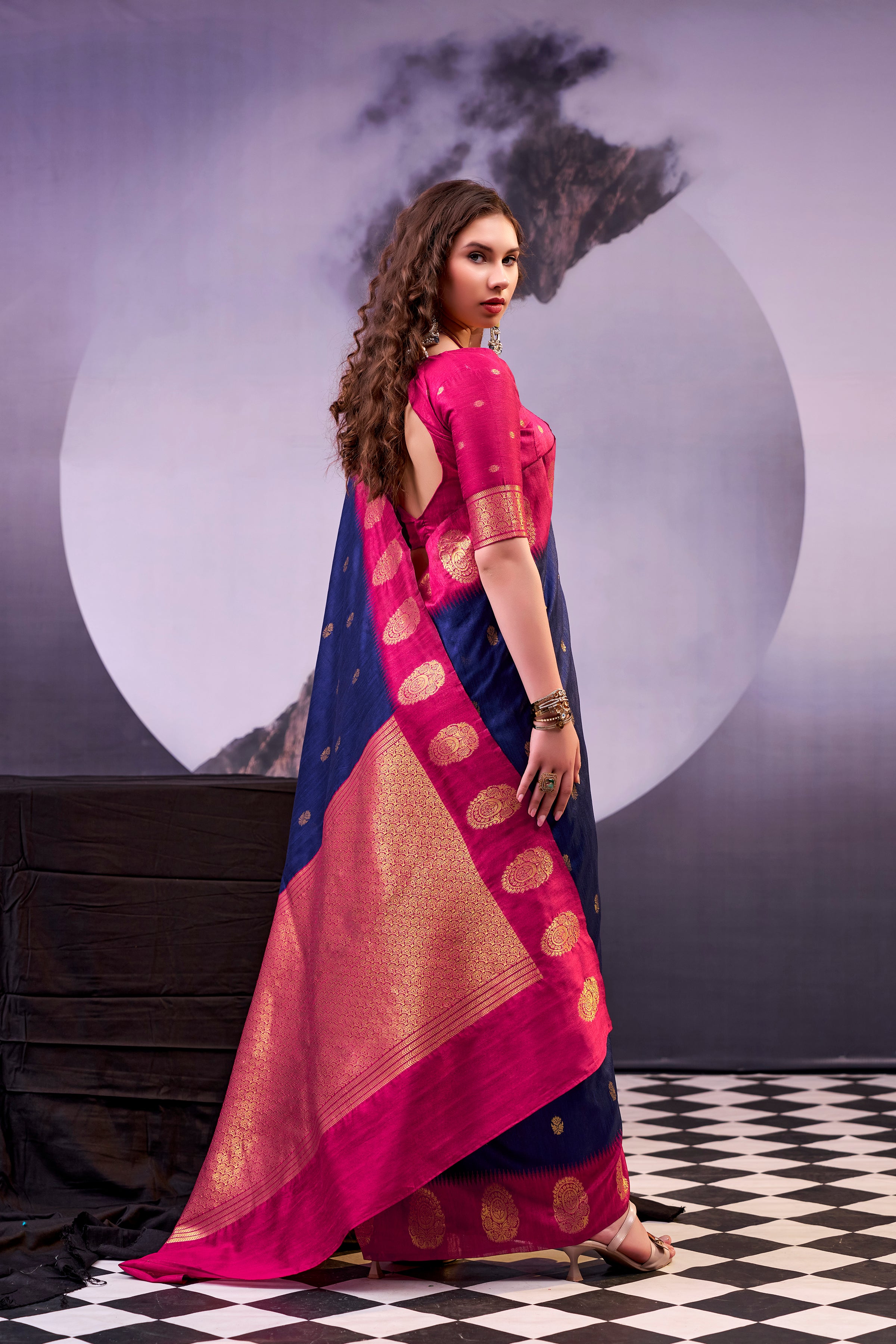 Cotton Zari Weaving Saree
