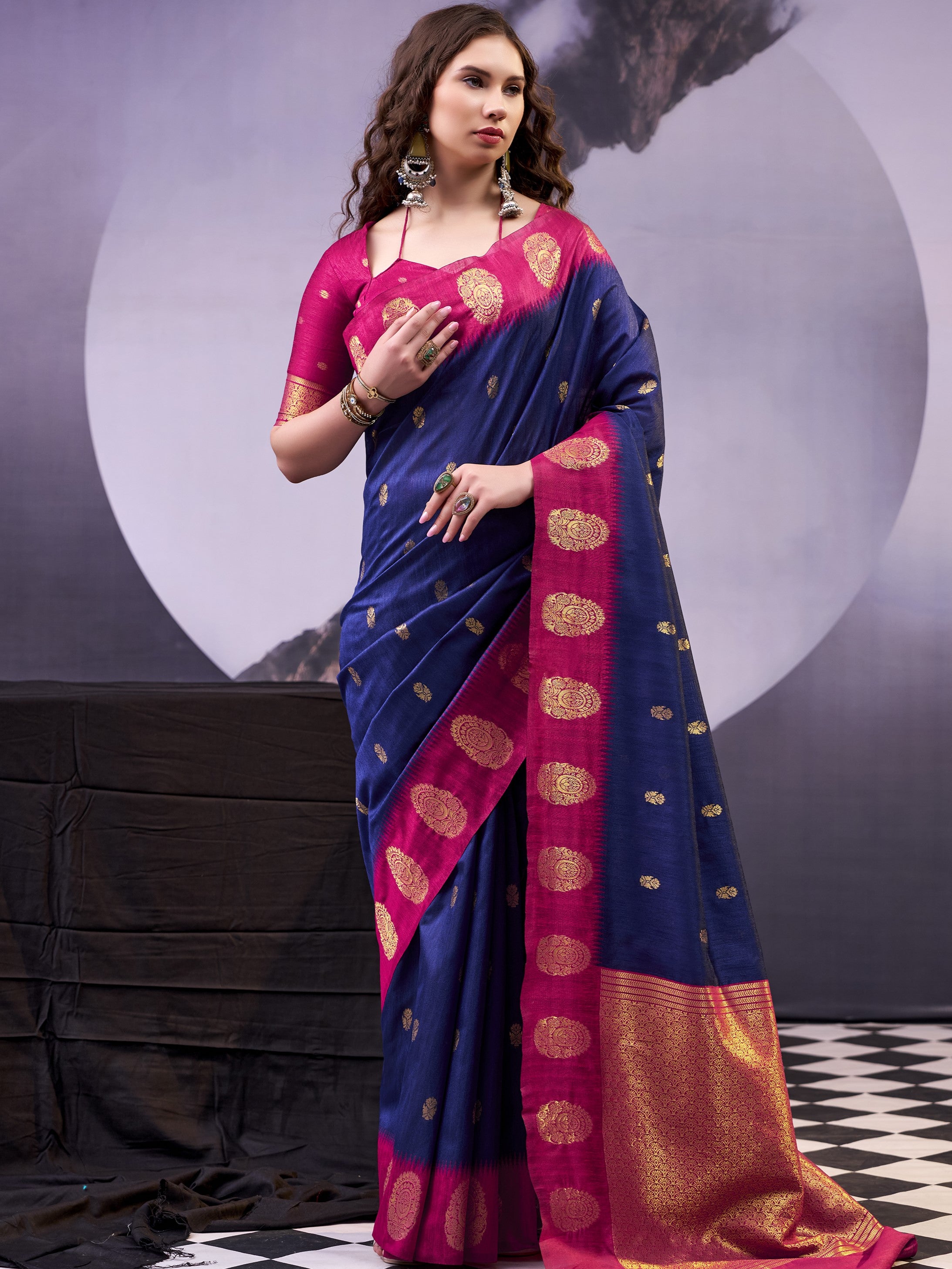 Cotton Zari Weaving Saree