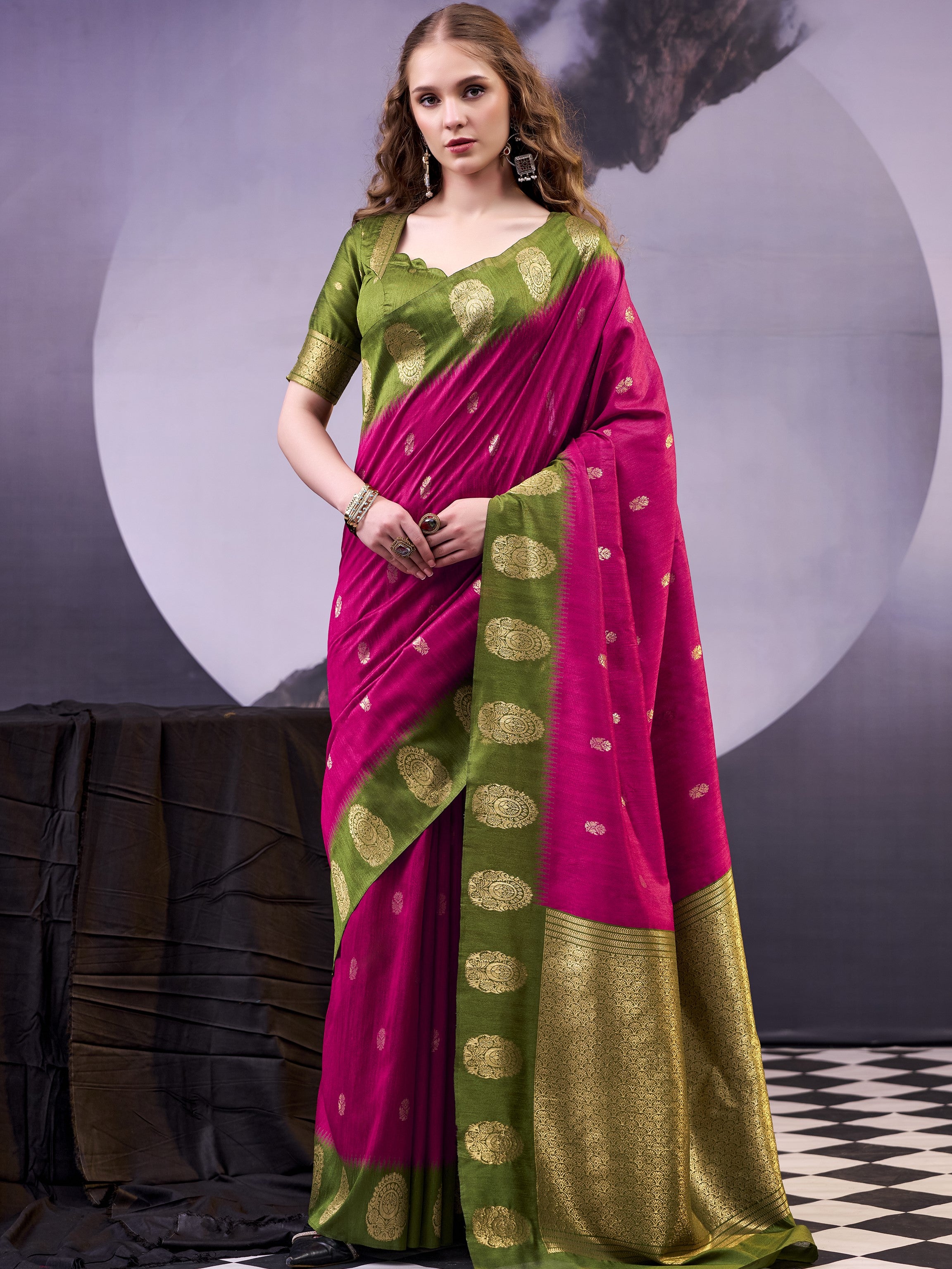 Cotton Zari Weaving Saree