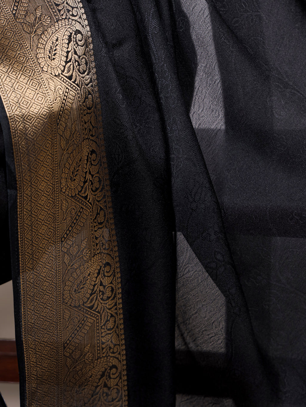 Marsh Mallow Zari Weaving Saree For Women