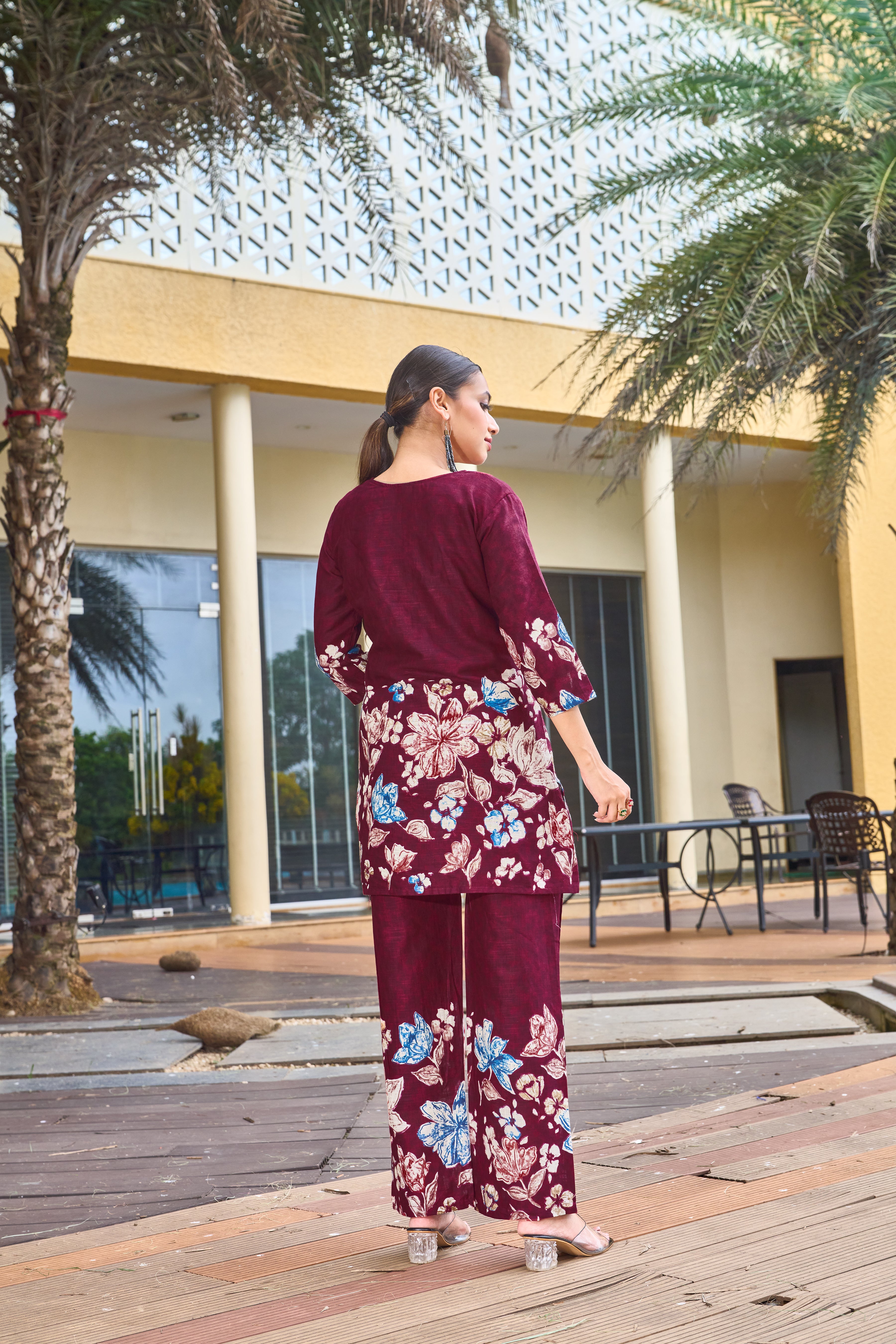 Pure Cotton Co-ord Set For Women