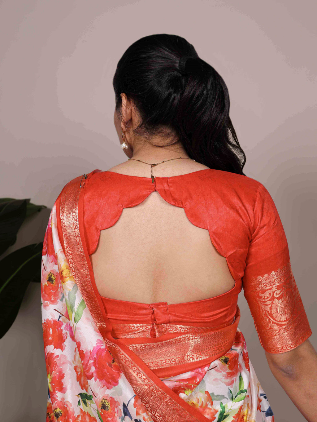 Tussar Silk Printed Saree