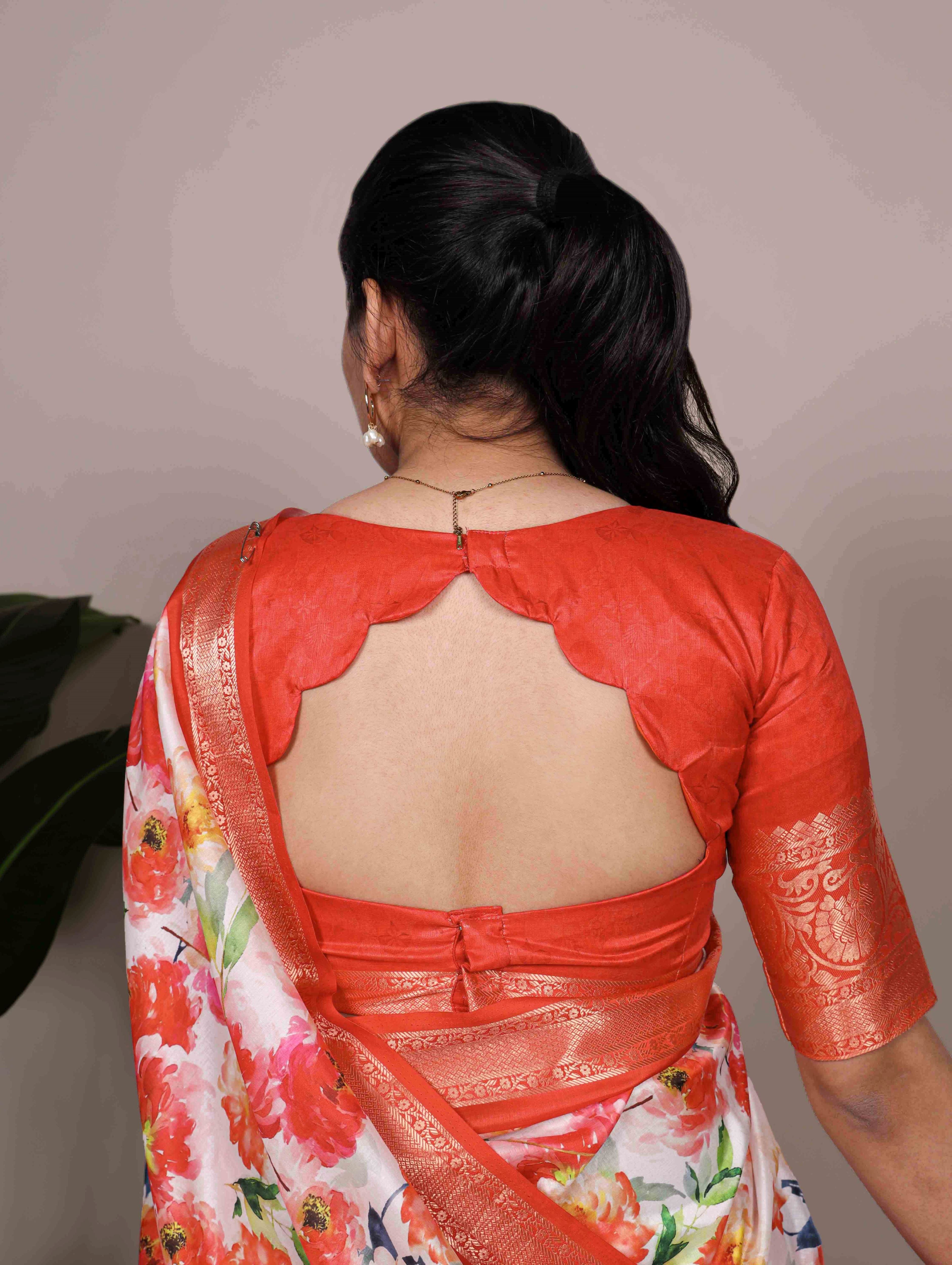 Tussar Silk Printed Saree