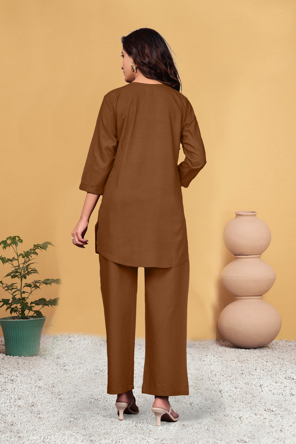Viscose Rayon Co-ord Set For Women