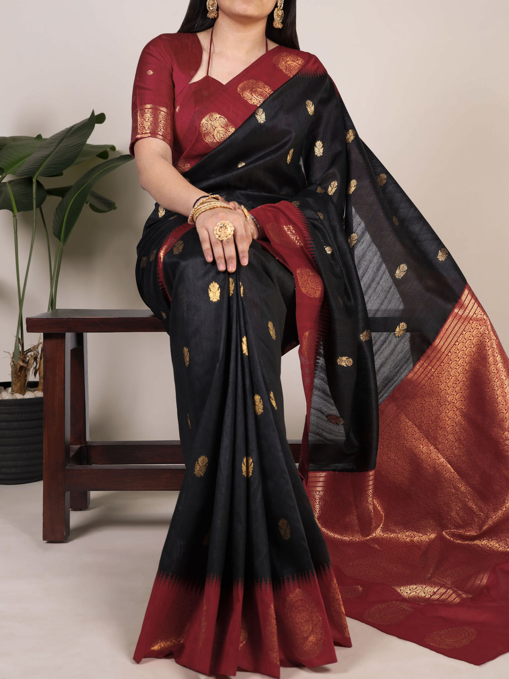 Cotton Zari Weaving Saree