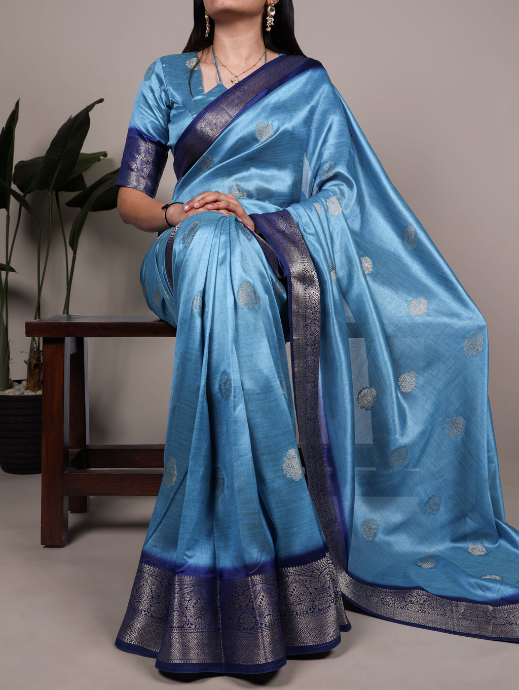 Rumali Silk Zari Weaving Saree
