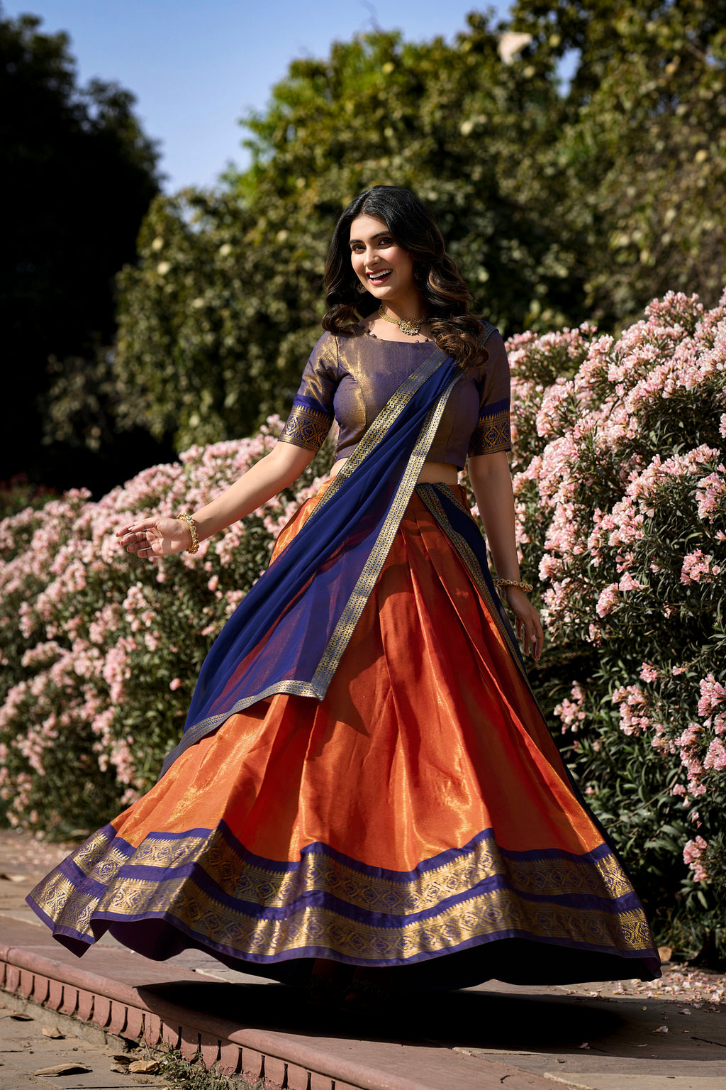 Kanchipuram Lehenga For Women