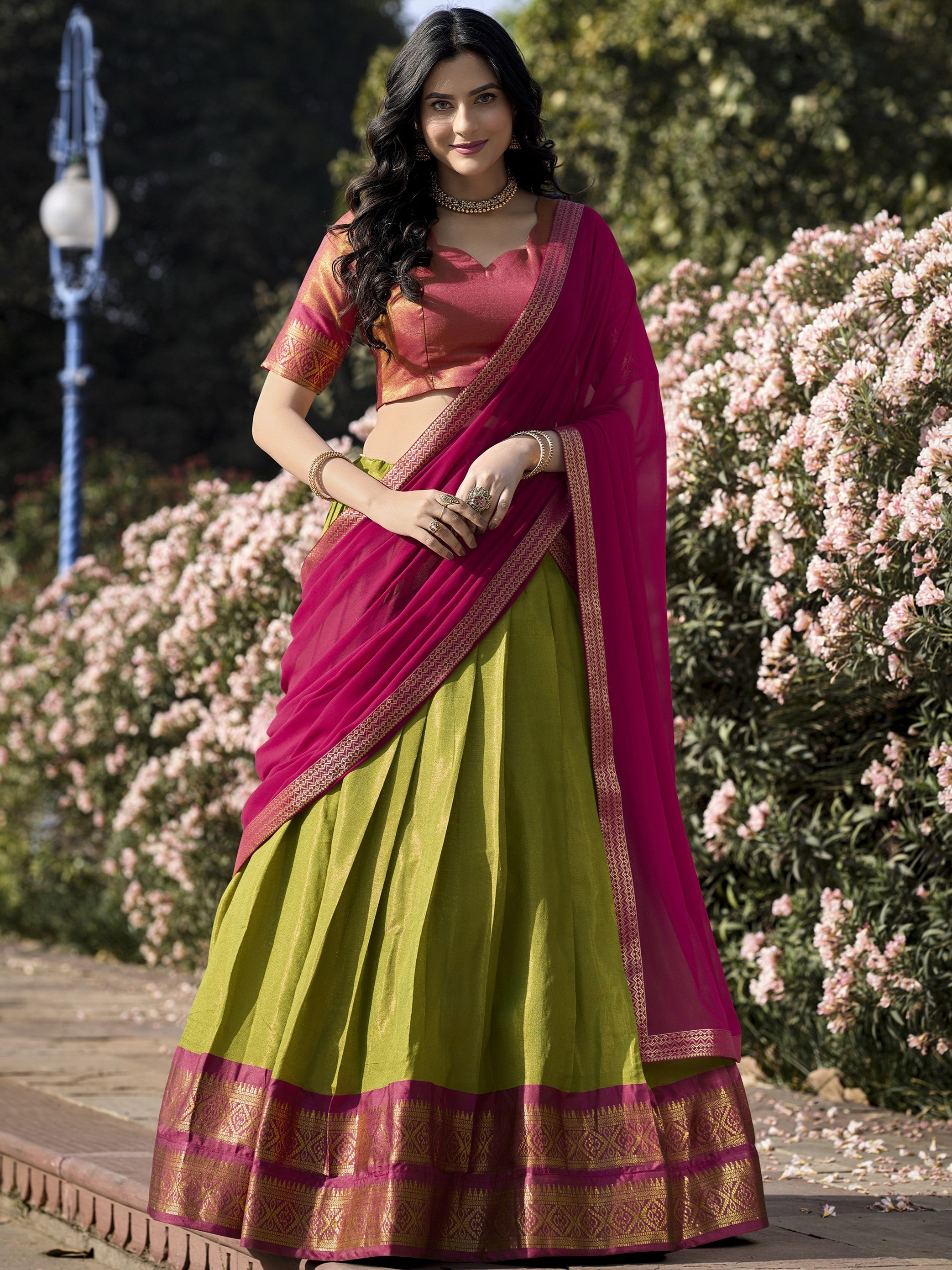 Kanchipuram Lehenga For Women