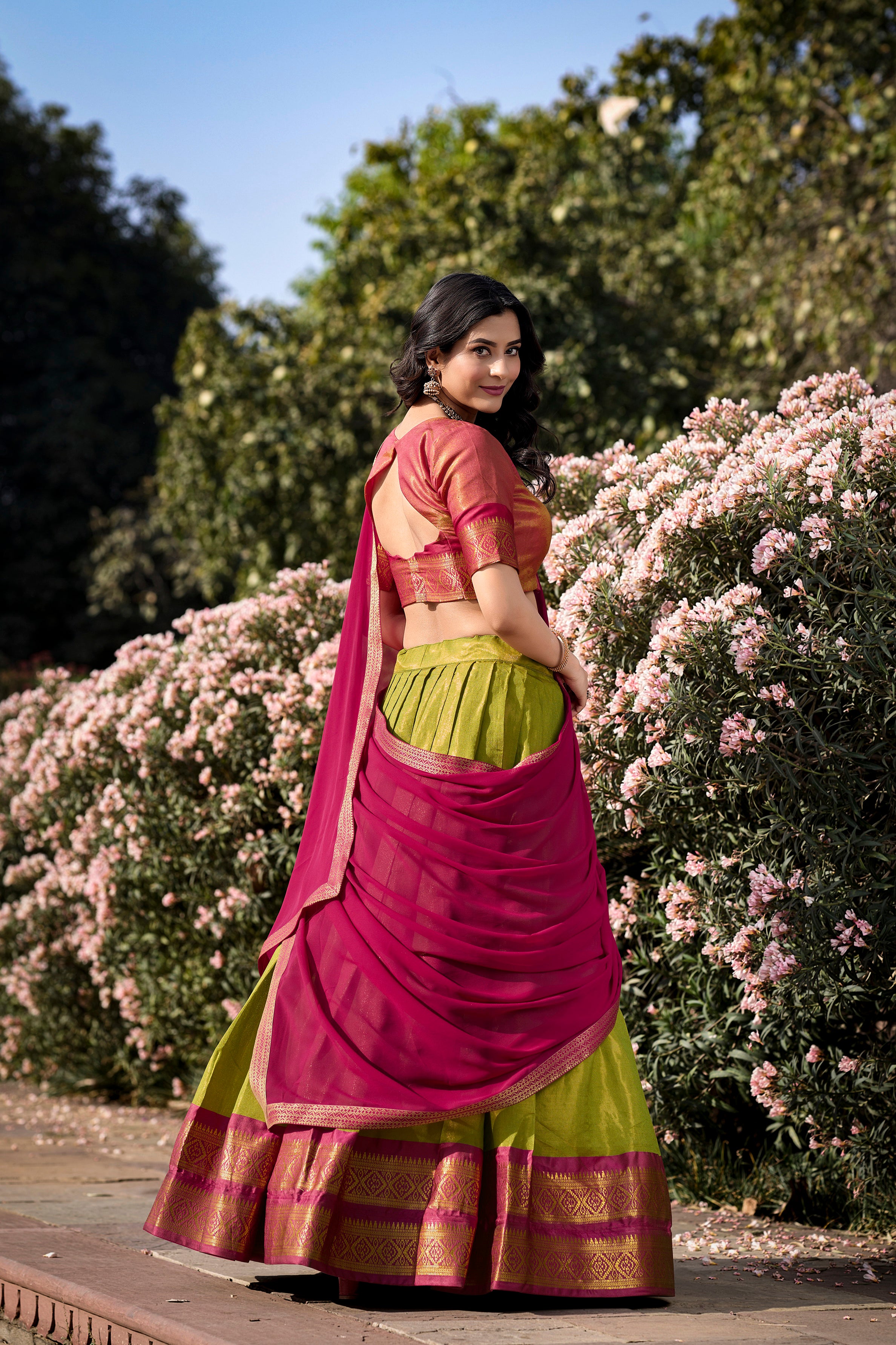 Kanchipuram Lehenga For Women