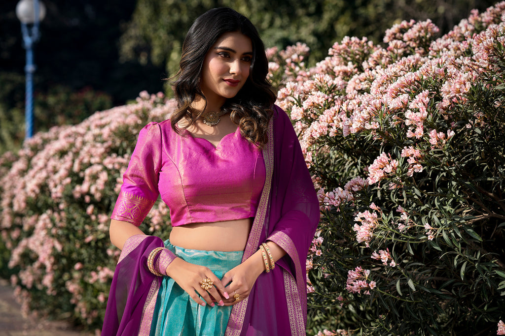 Kanchipuram Lehenga For Women