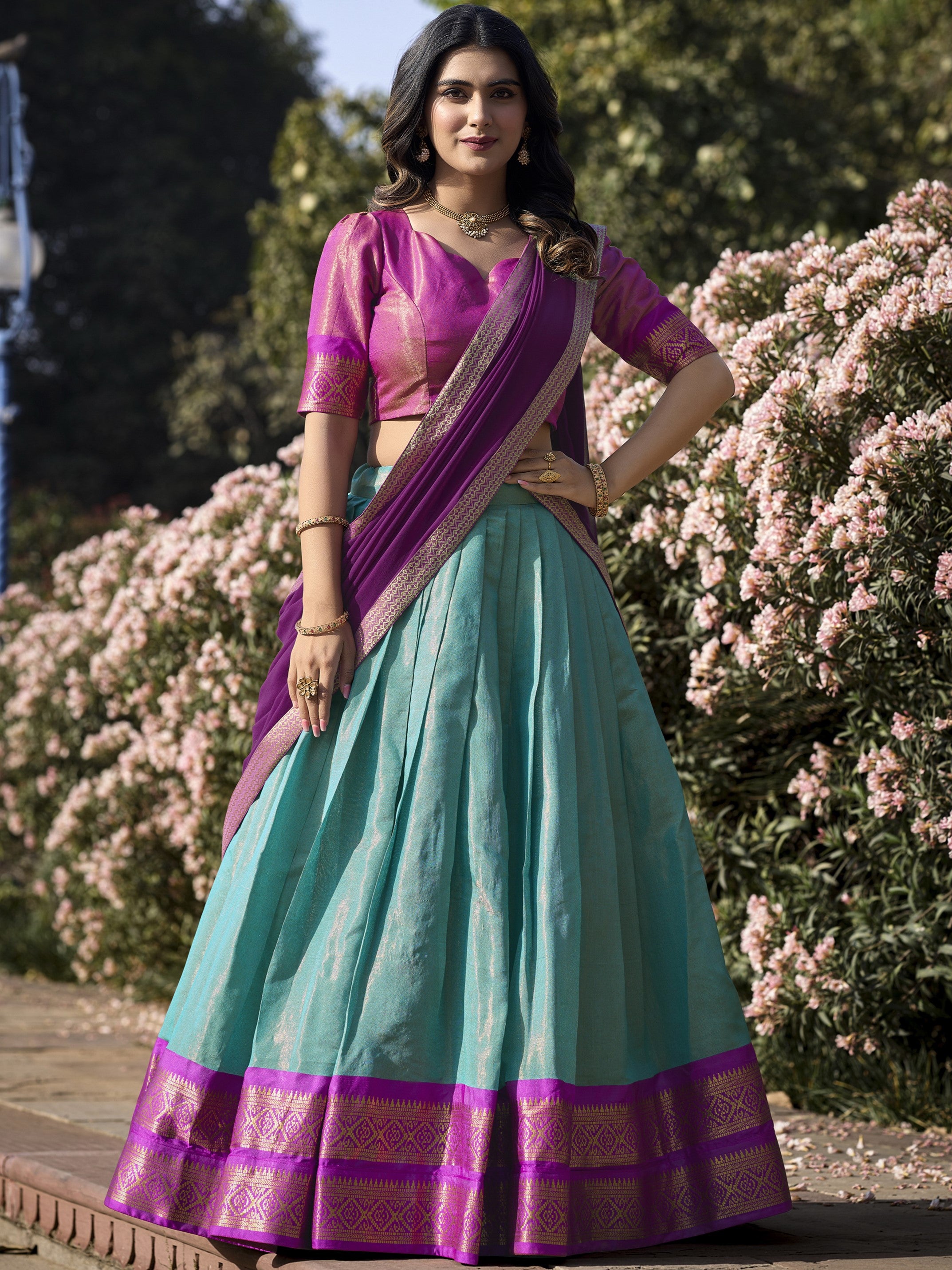Kanchipuram Lehenga For Women