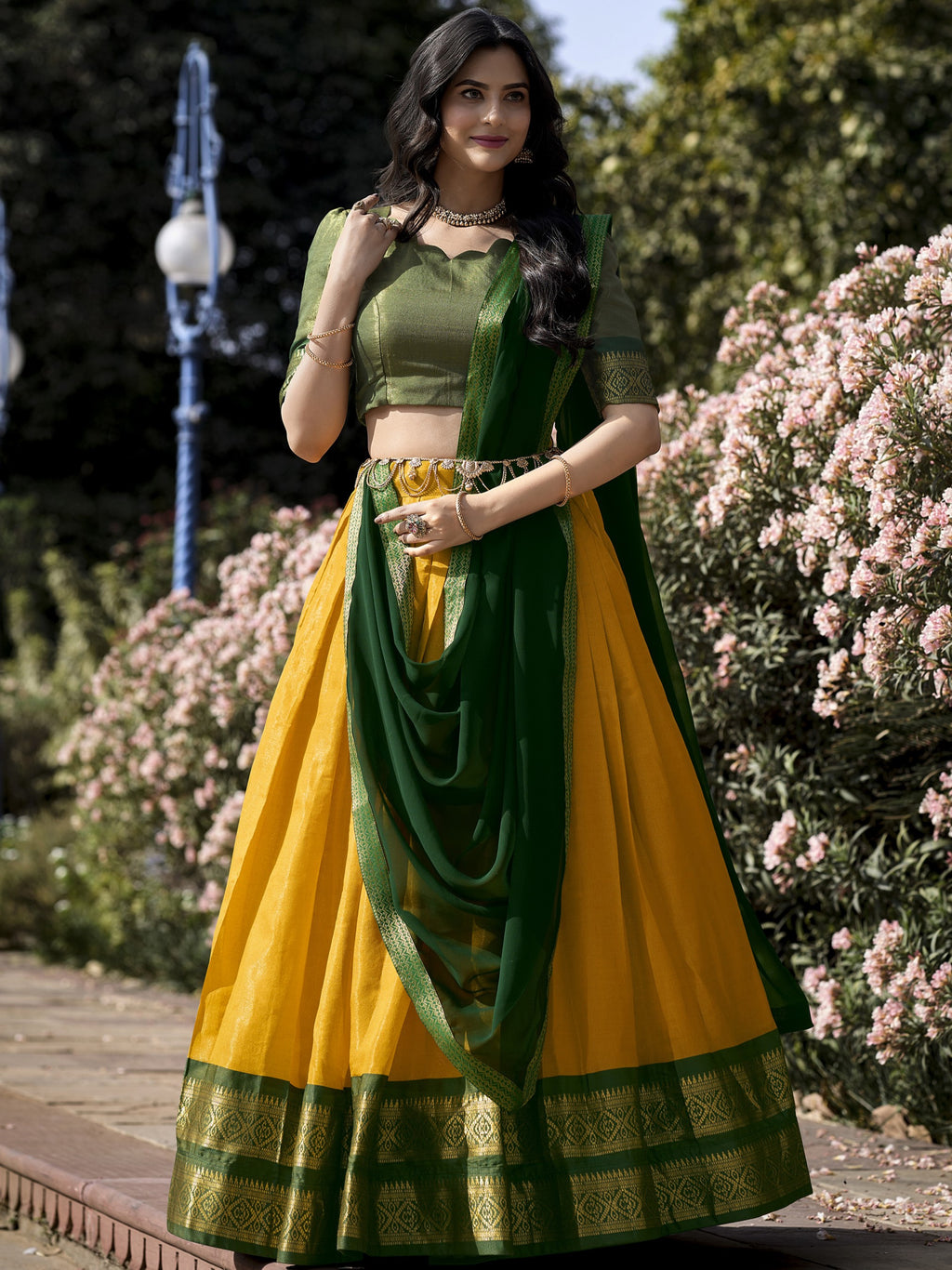 Kanchipuram Lehenga For Women