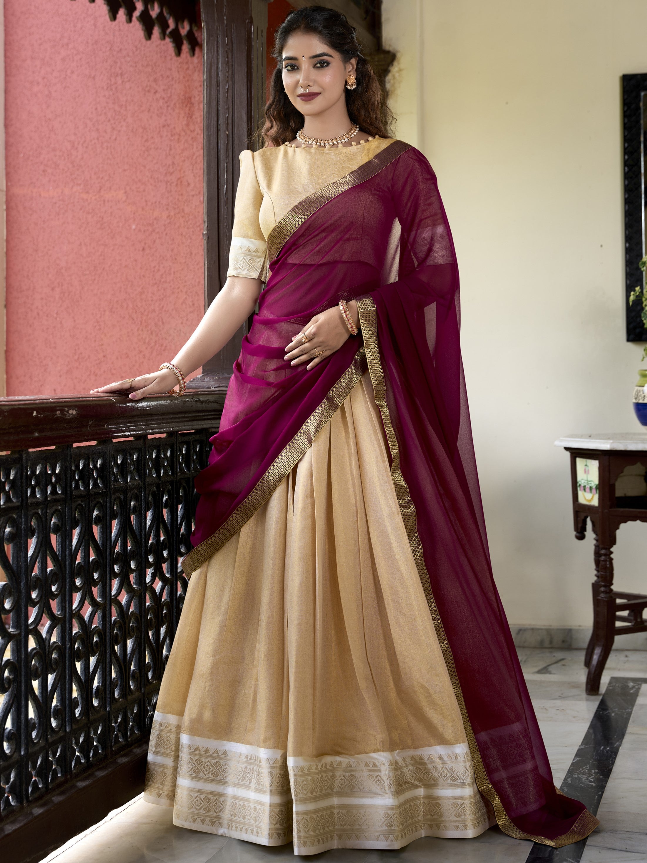 Kanchipuram Lehenga For Women