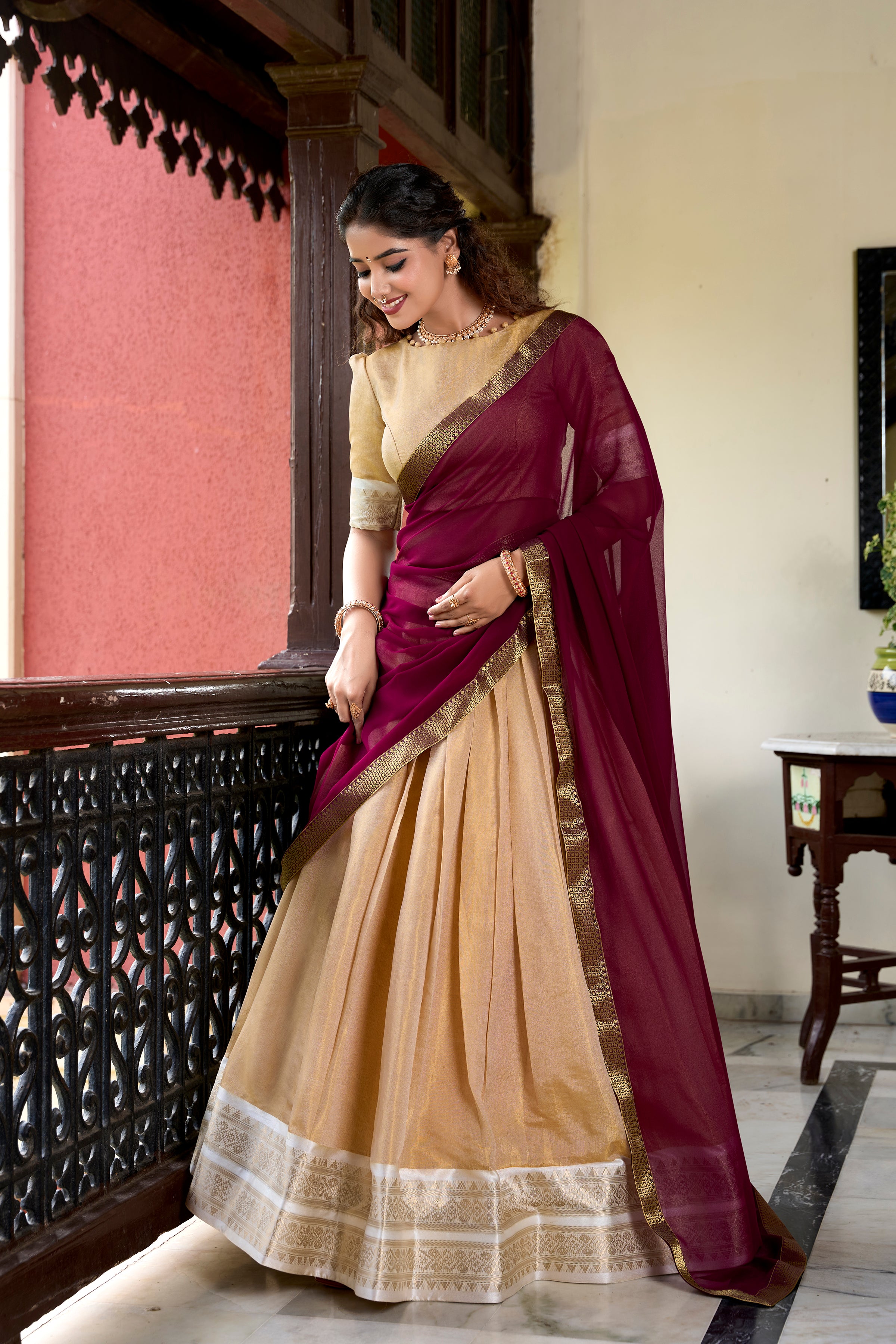 Kanchipuram Lehenga For Women