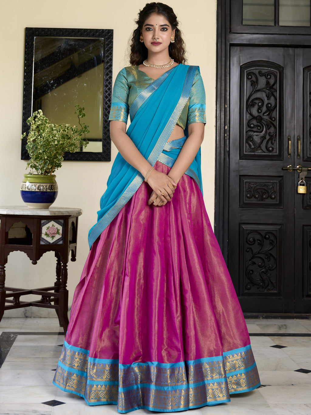 Kanchipuram Lehenga For Women