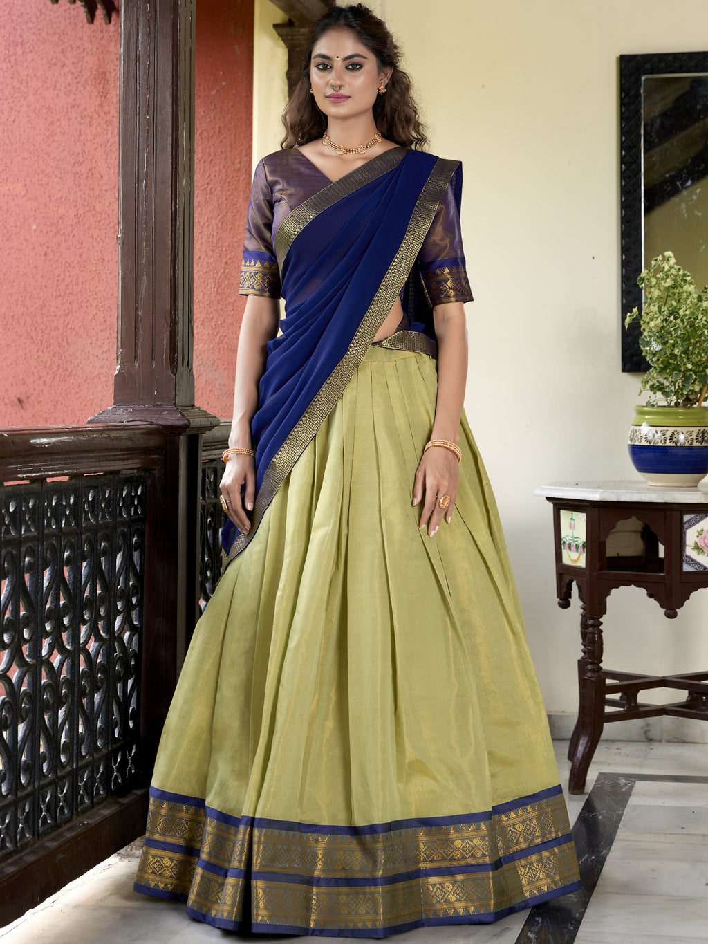 Kanchipuram Lehenga For Women