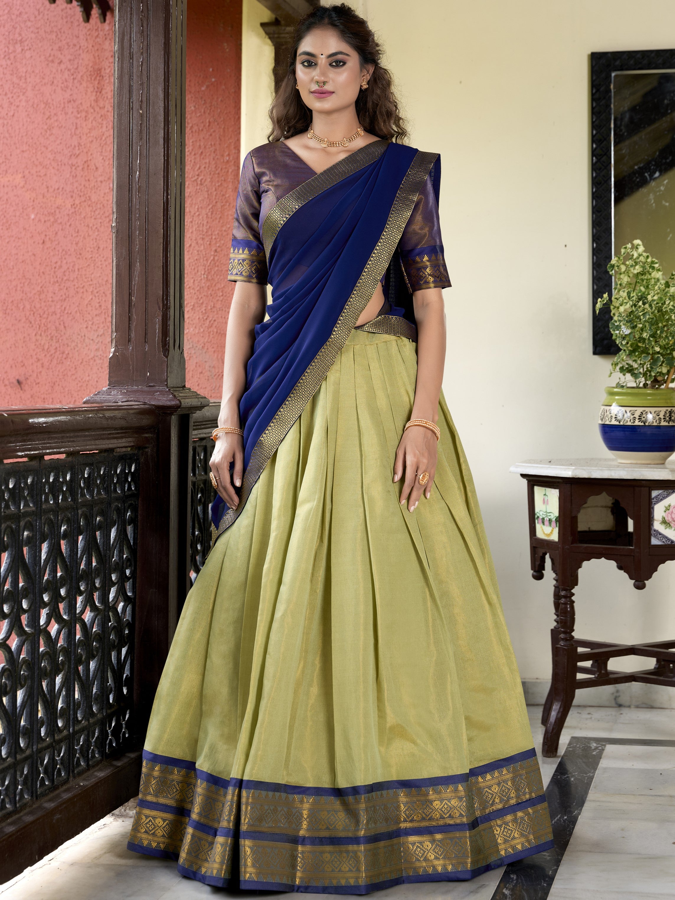Kanchipuram Lehenga For Women