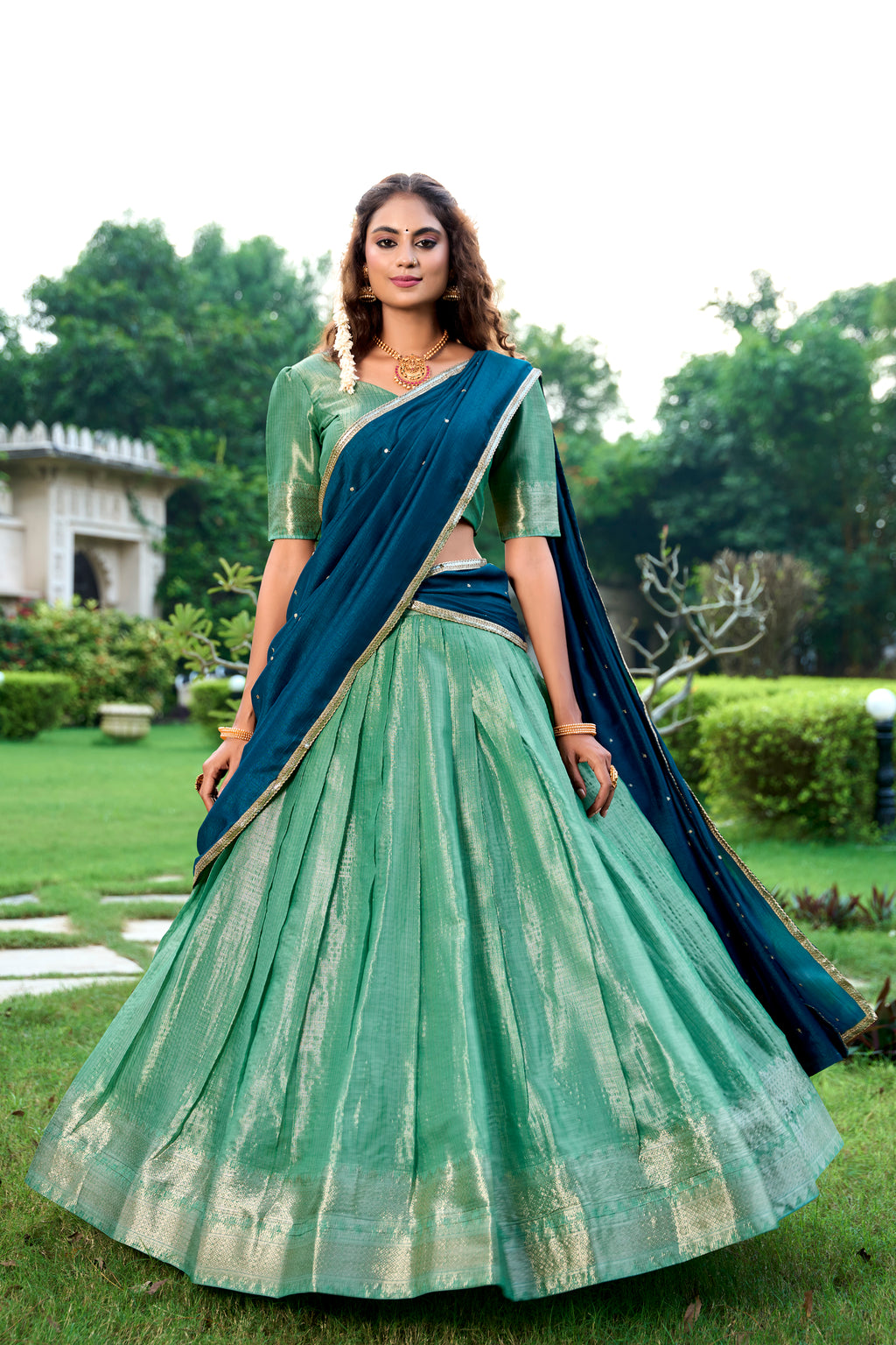 Kanchipuram Lehenga For Women