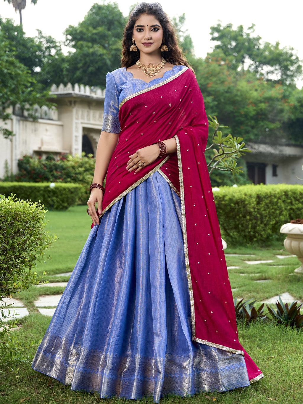 Kanchipuram Lehenga For Women