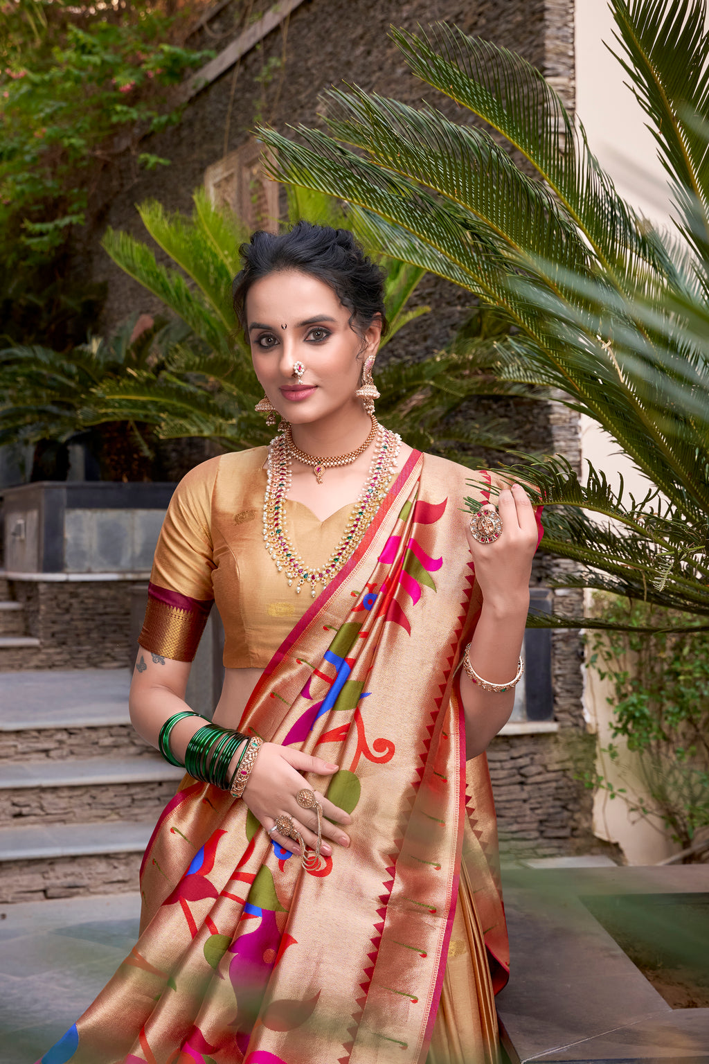 Jacquard Silk Zari Weaving Lehenga With Dupatta