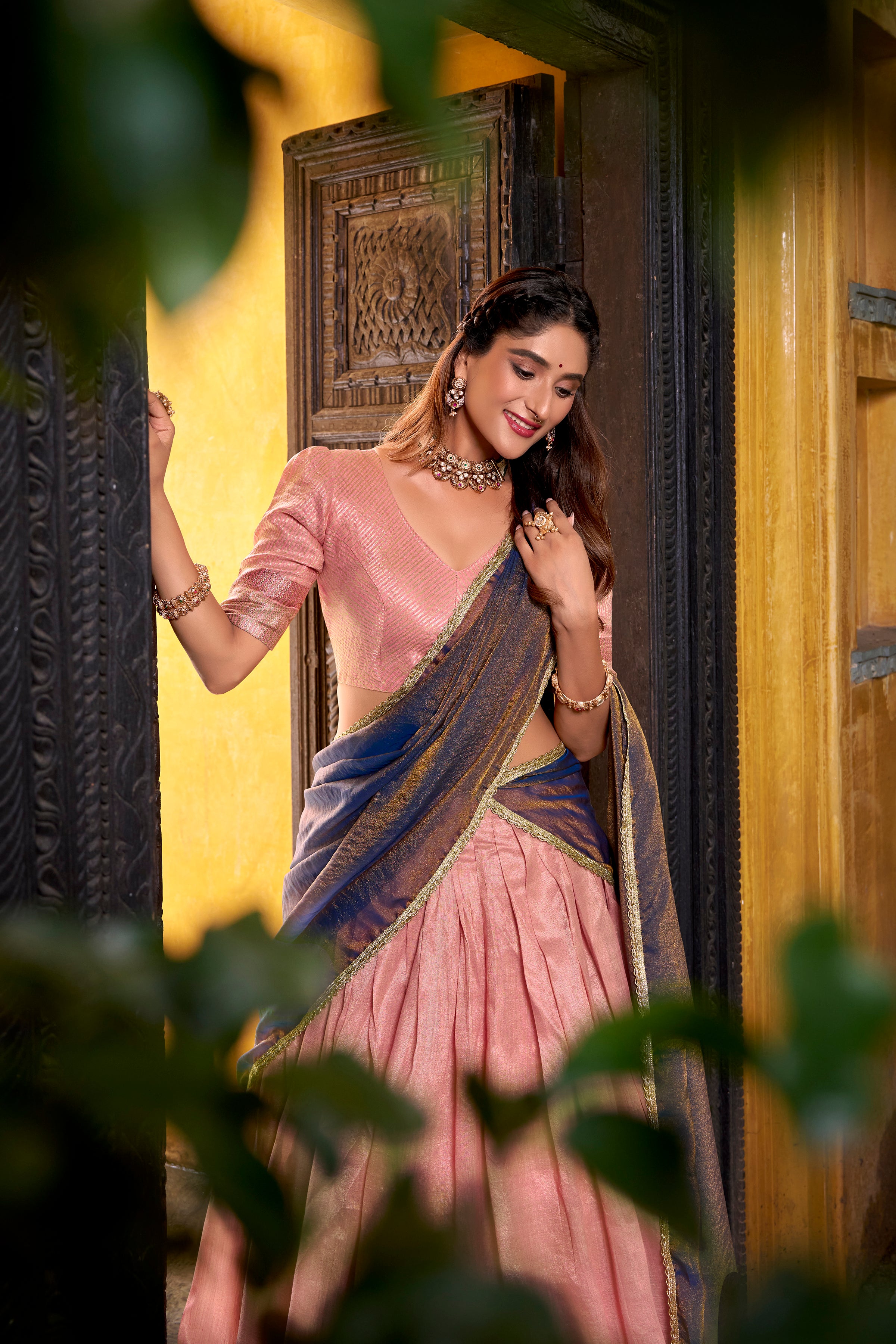 Dupin Silk Lehenga For Women