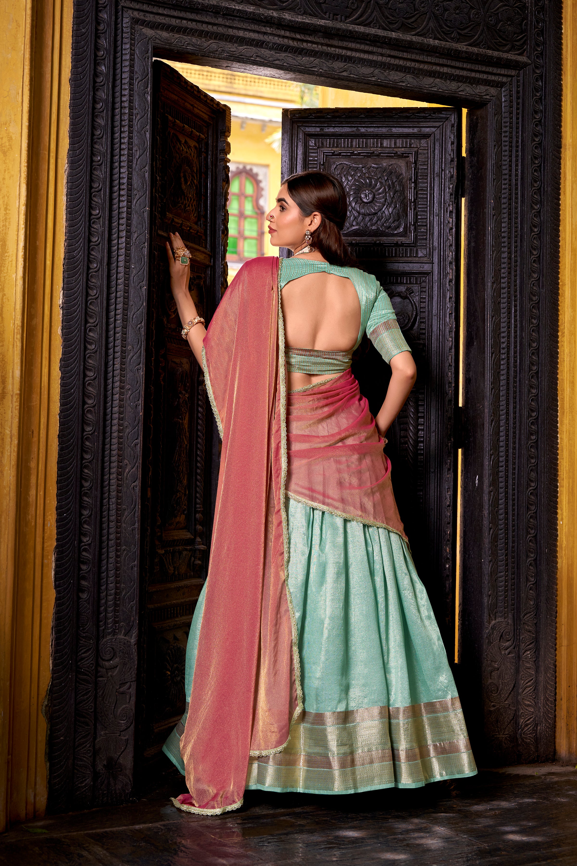 Dupin Silk Lehenga For Women
