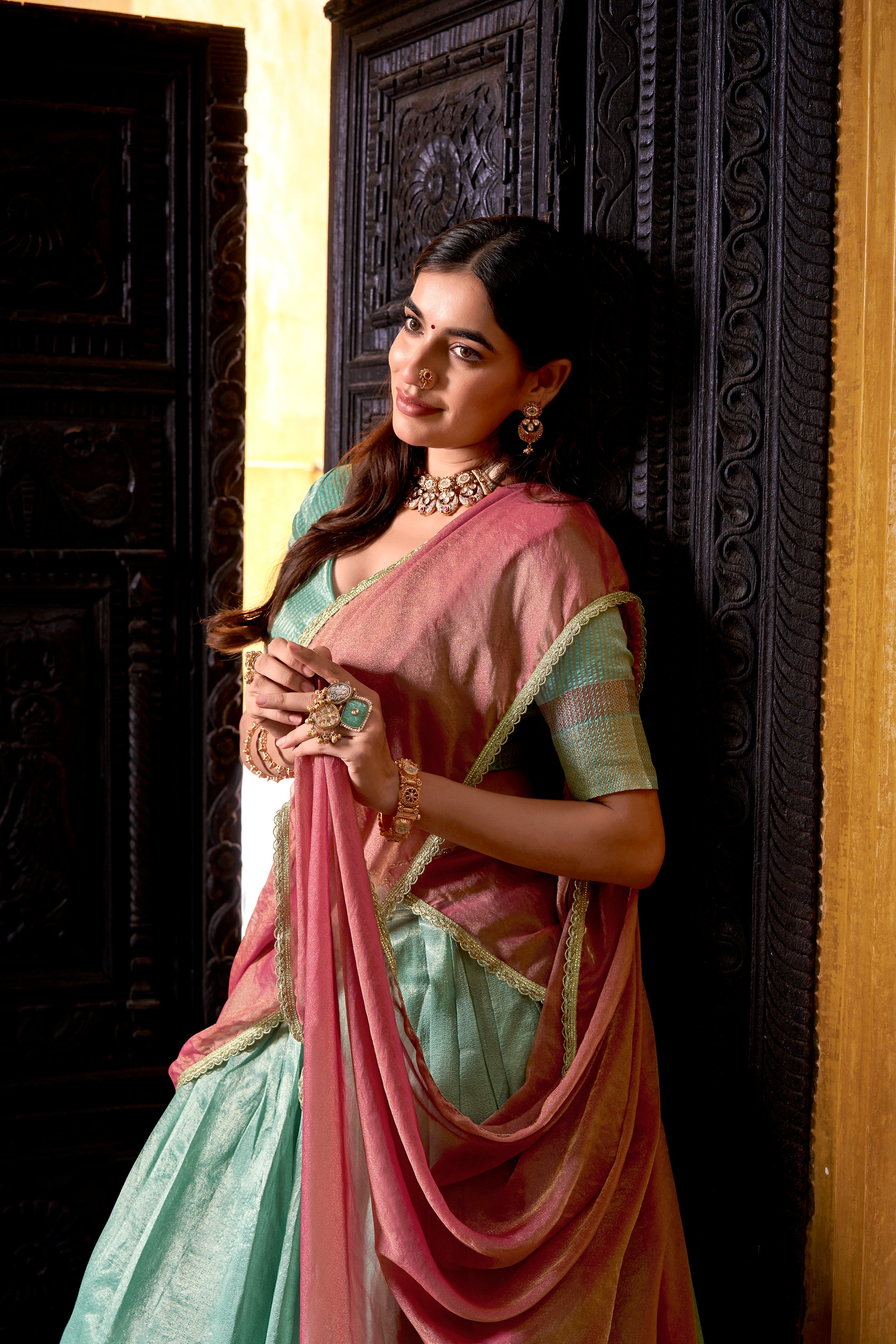 Dupin Silk Lehenga For Women