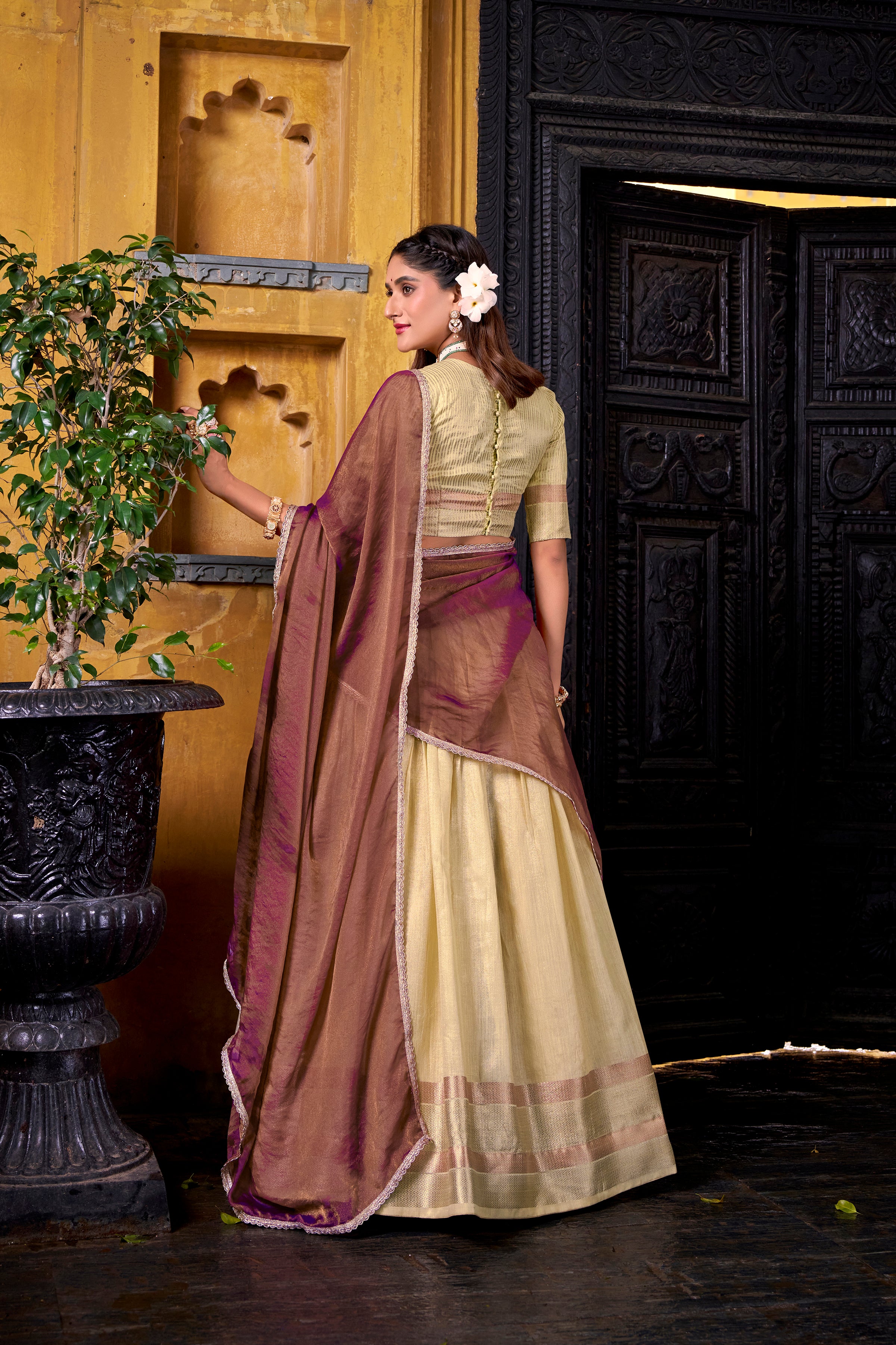 Dupin Silk Lehenga For Women