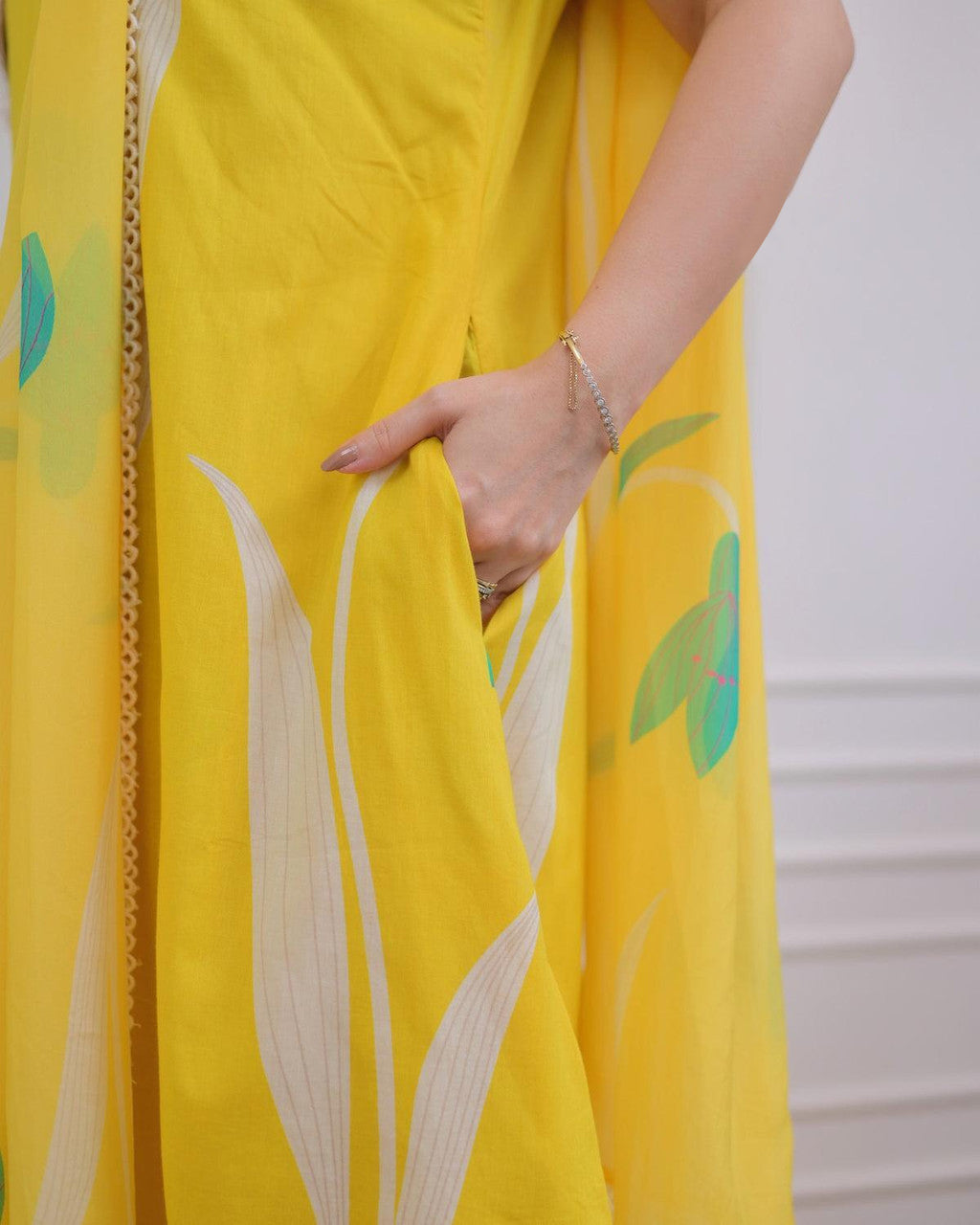 Rayon Printed Kurti-Pant With Dupatta