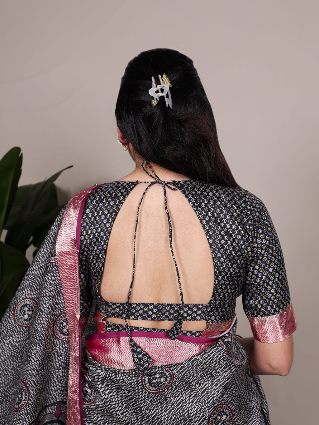 Tussar Silk Printed Saree