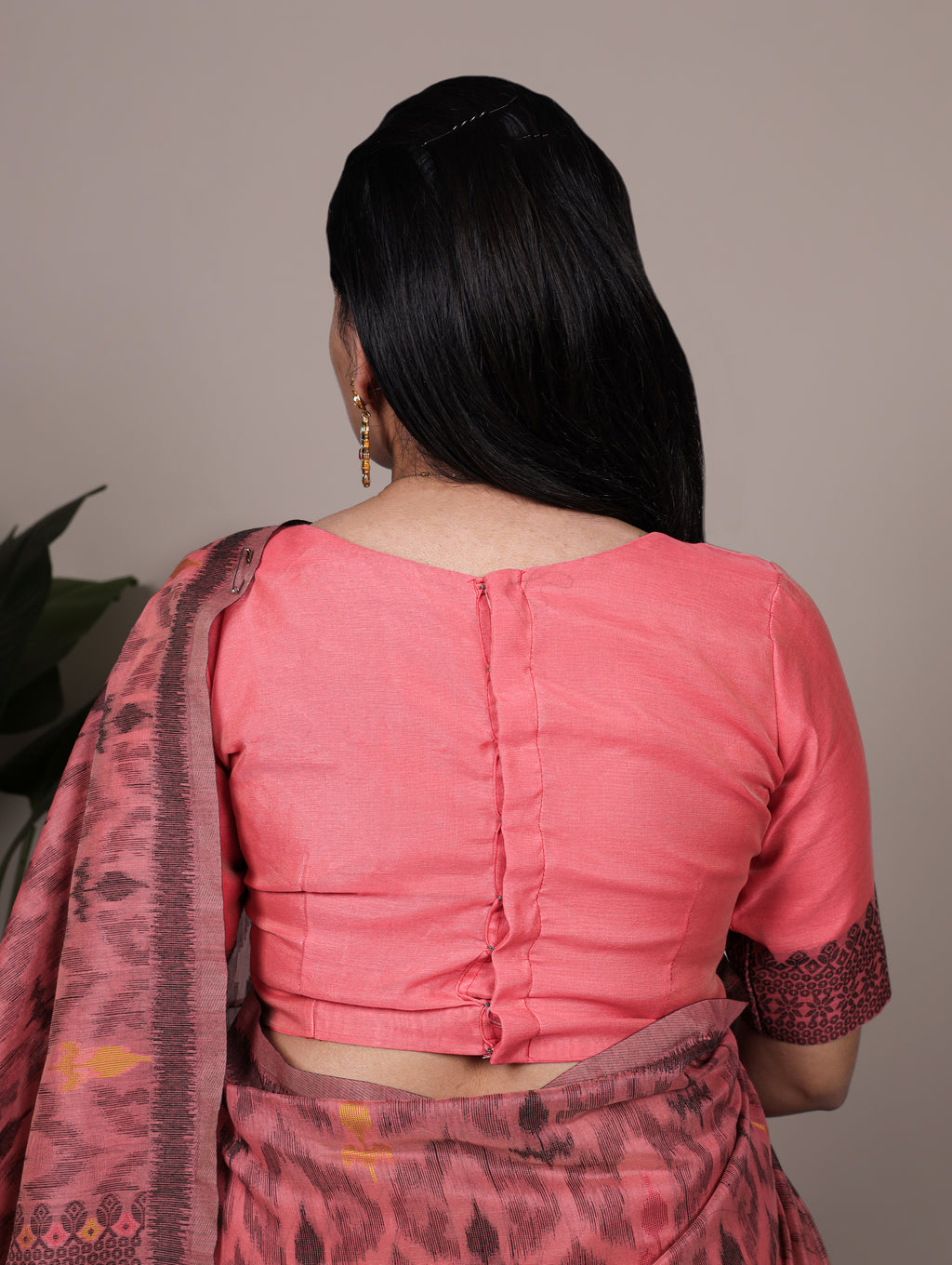 Cotton Thread Weaving Saree