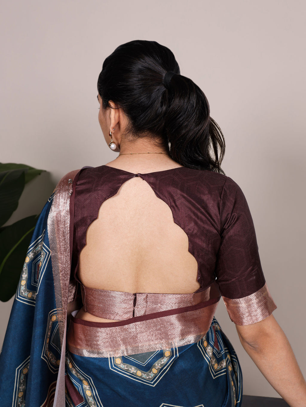 Tussar Silk Printed Saree