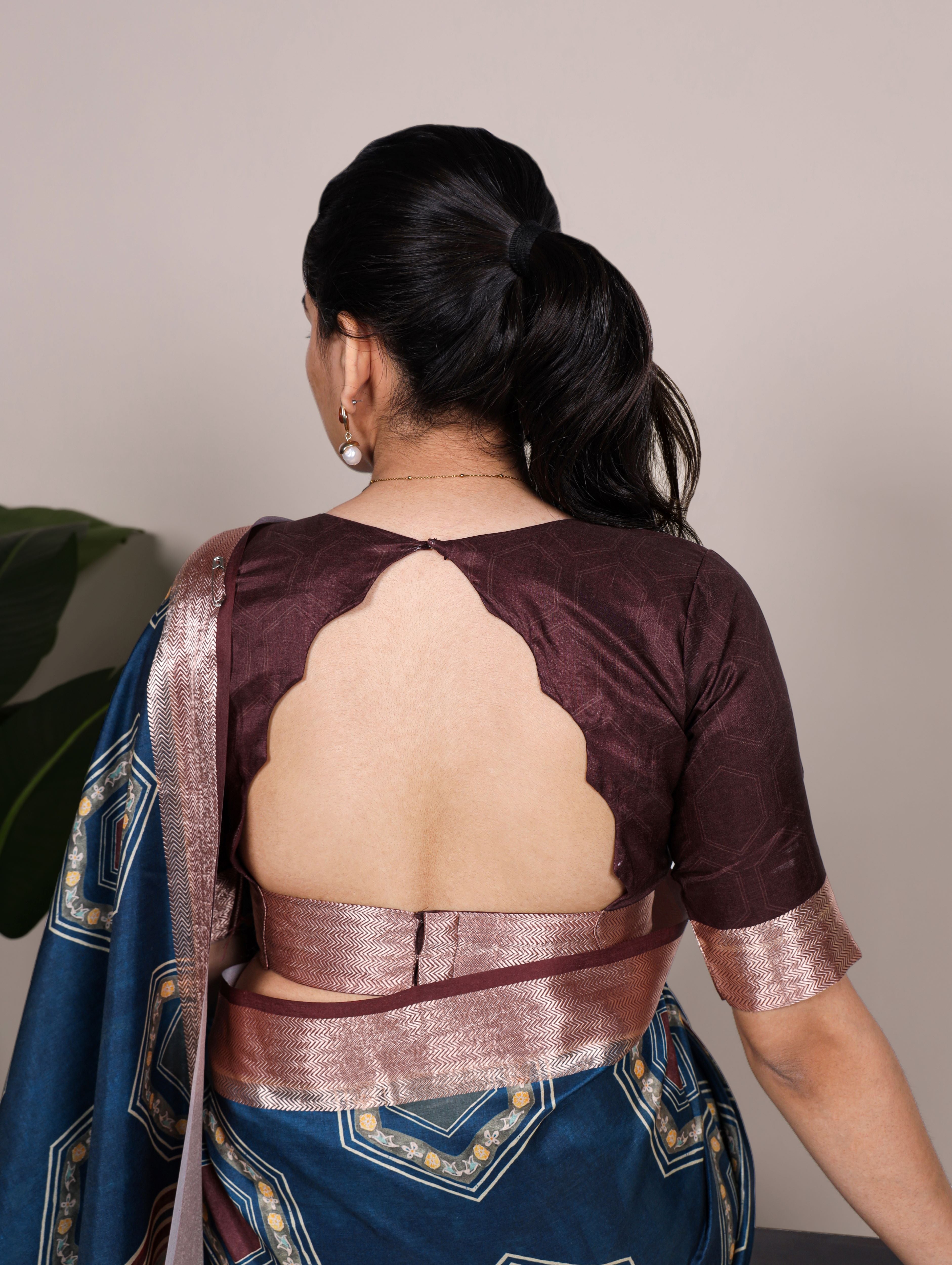 Tussar Silk Printed Saree
