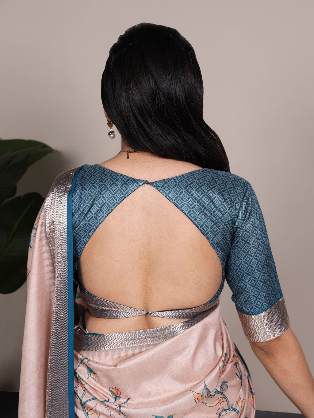 Tussar Silk Printed Saree