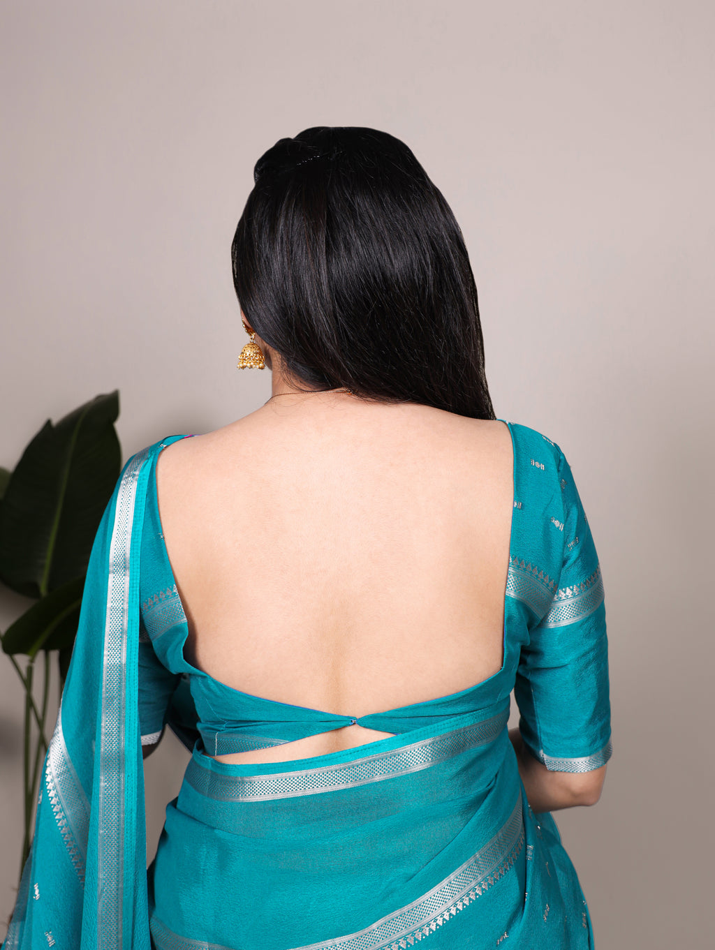 Crepe Zari Weaving Saree
