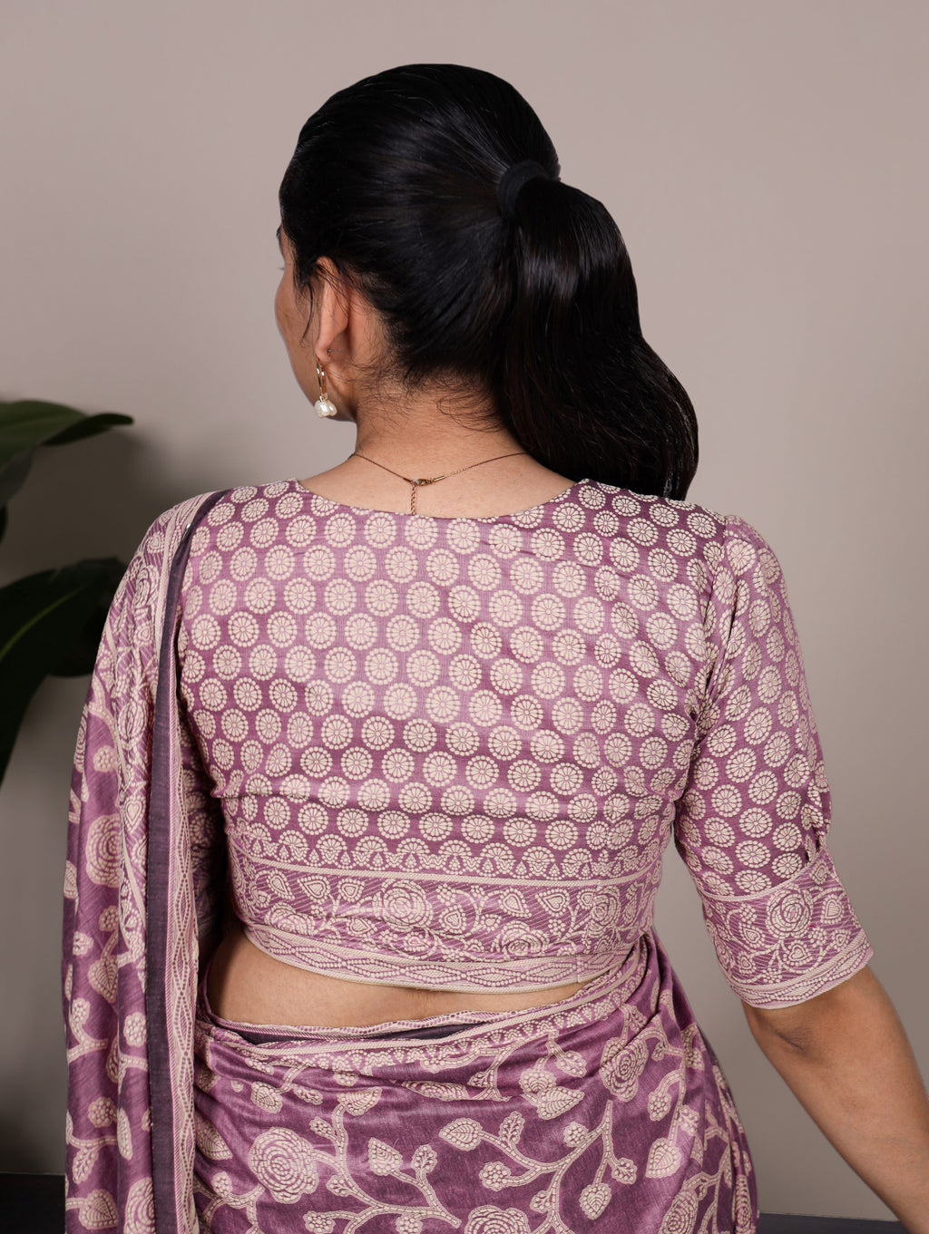 Cotton Silk Floral Printed Saree