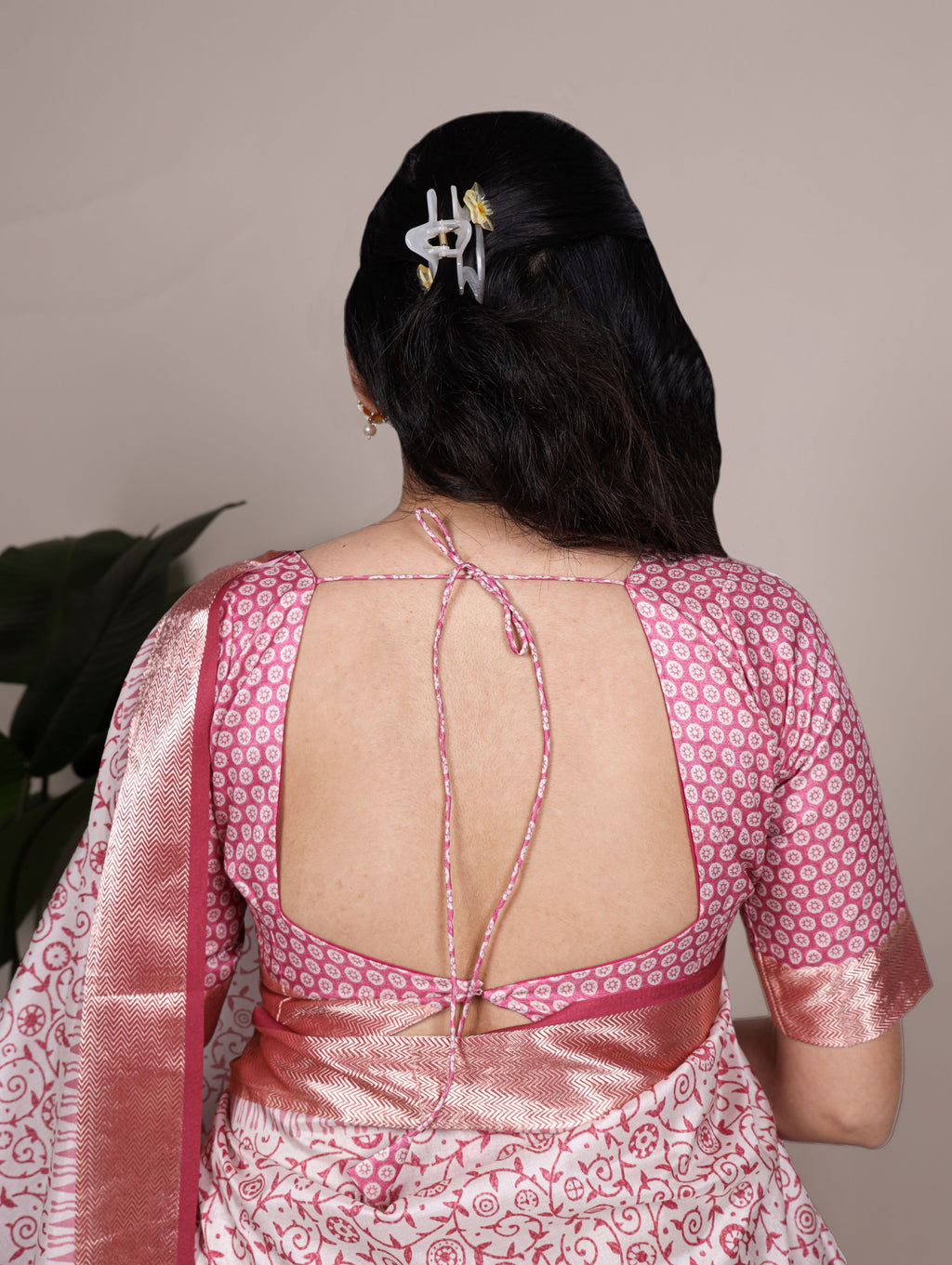 Tussar Silk Printed Saree For Women