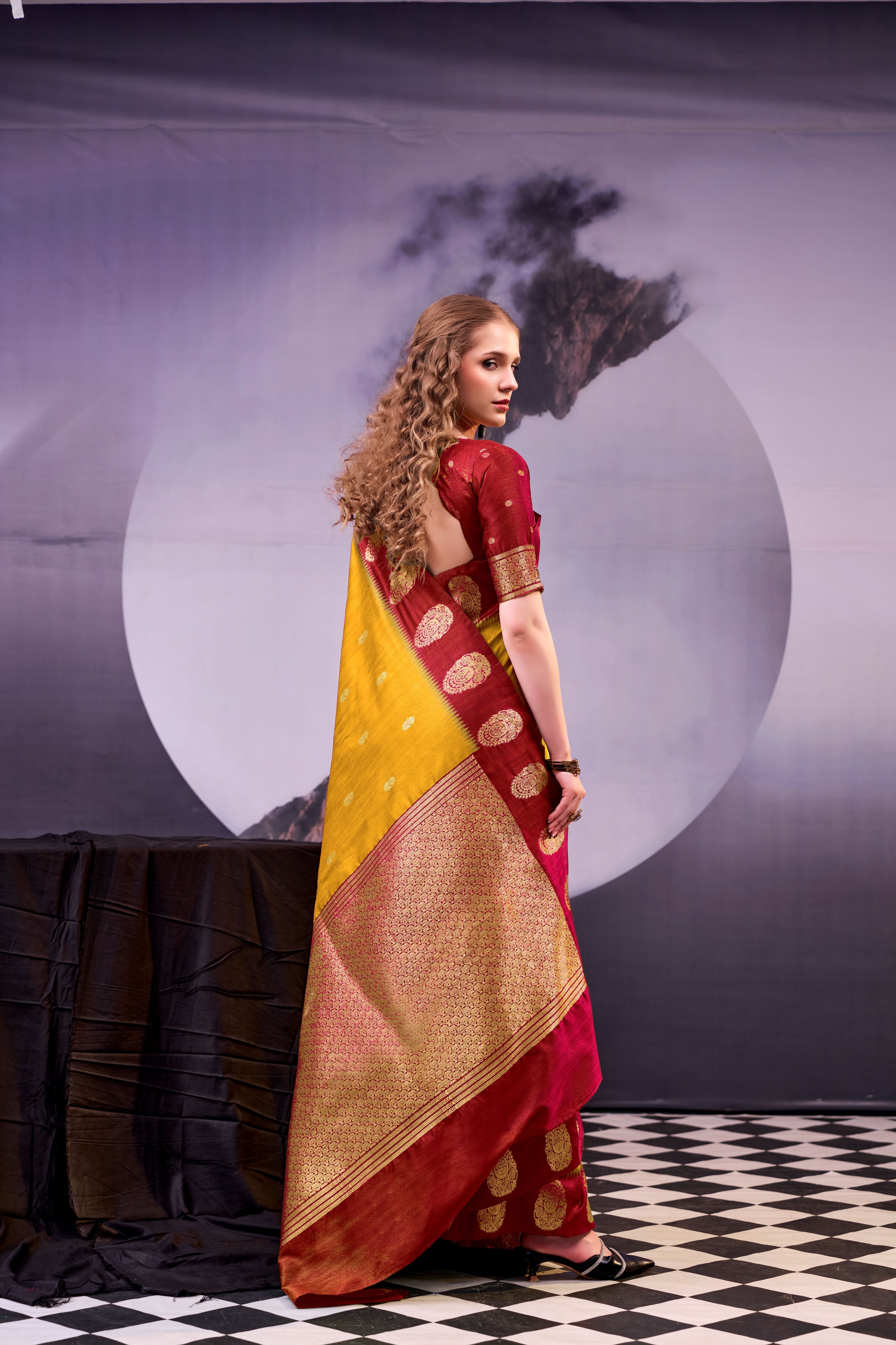 Cotton Zari Weaving Saree