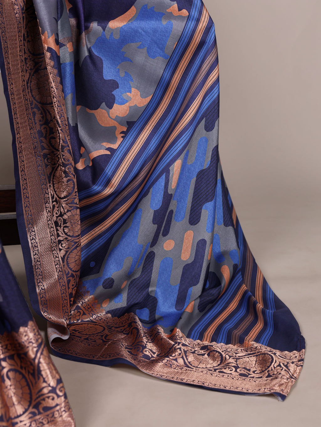 Tussar Silk Printed Saree