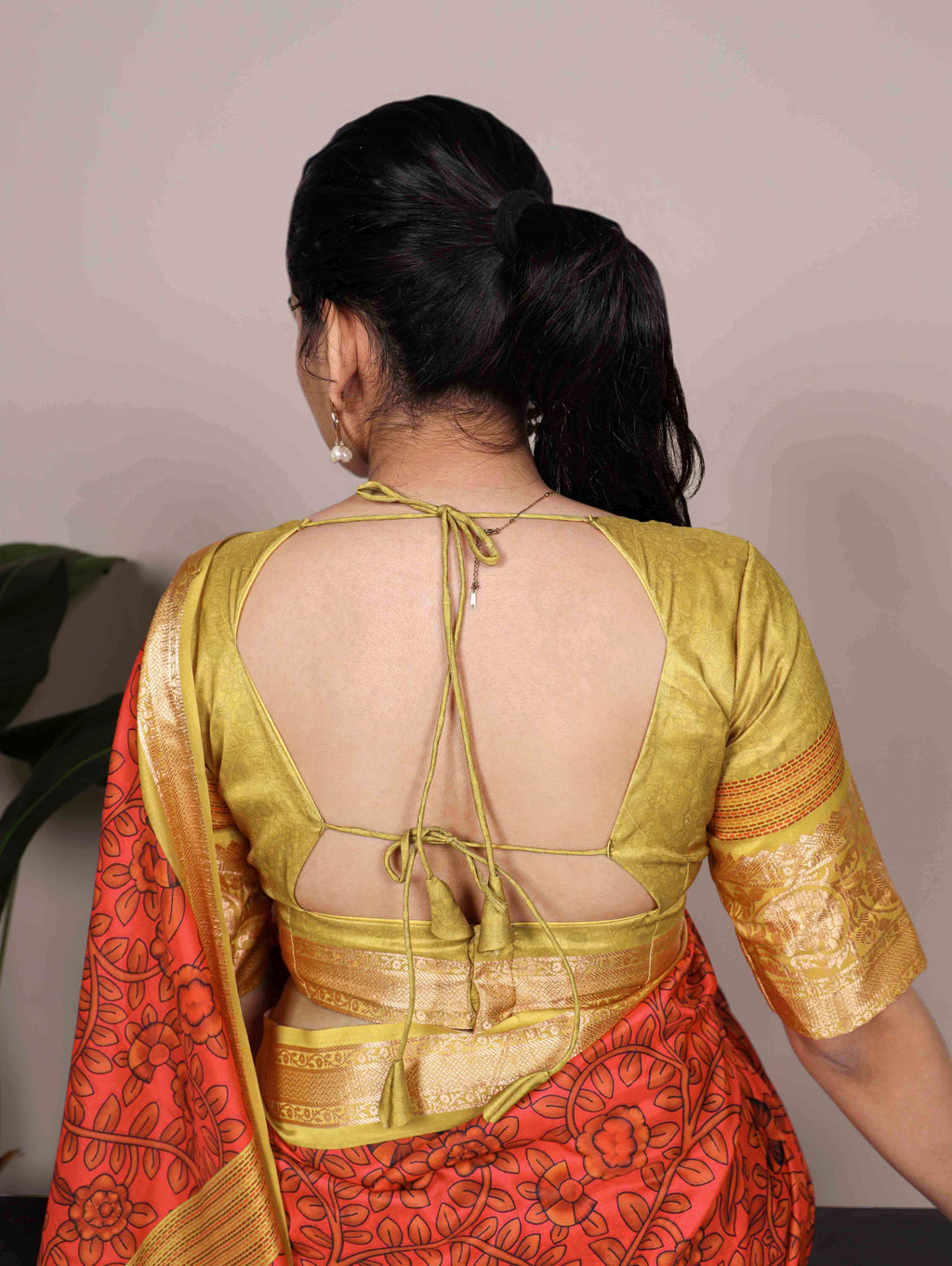 Tussar Silk Printed Saree